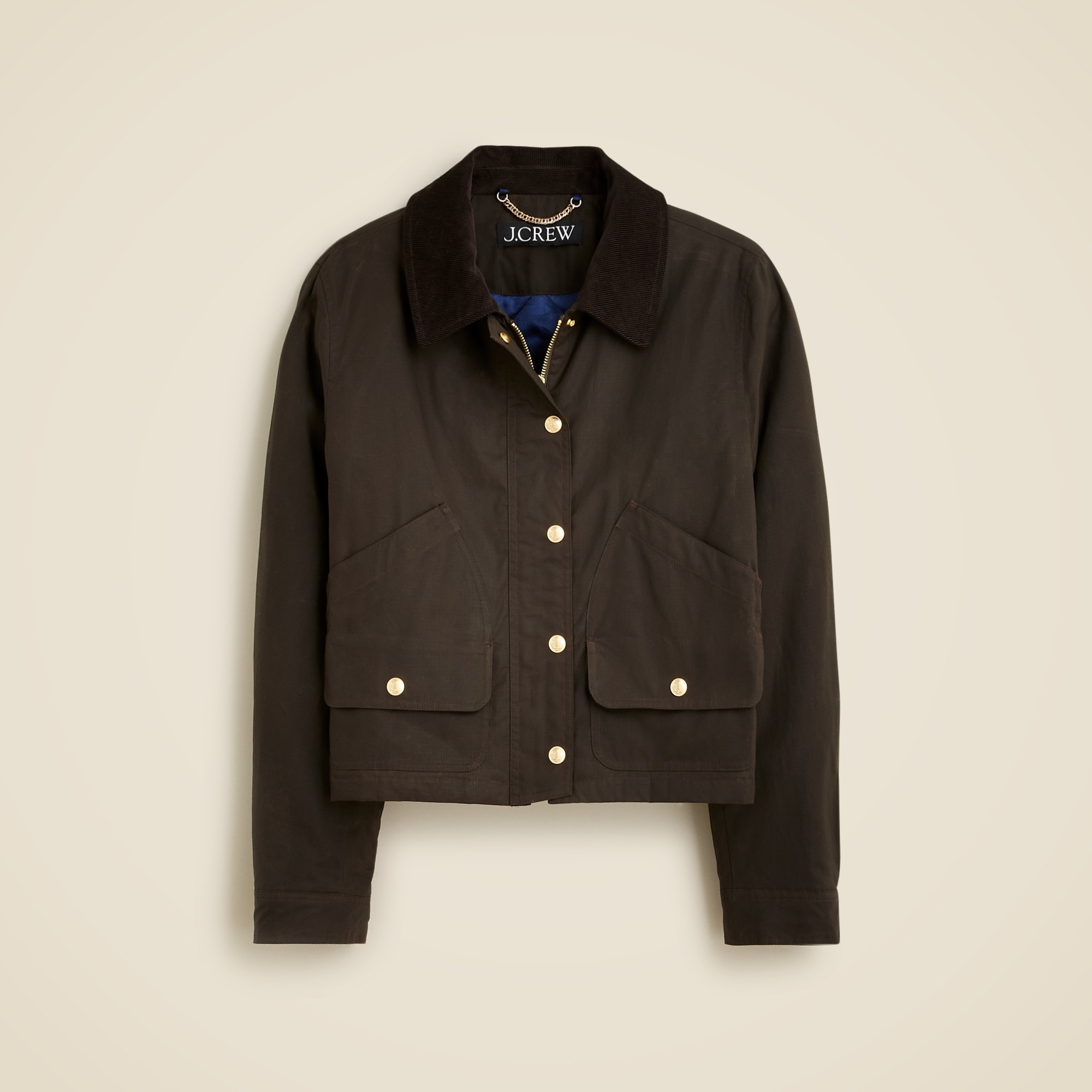 Short Barn Jacket™ in English ripstop cotton
