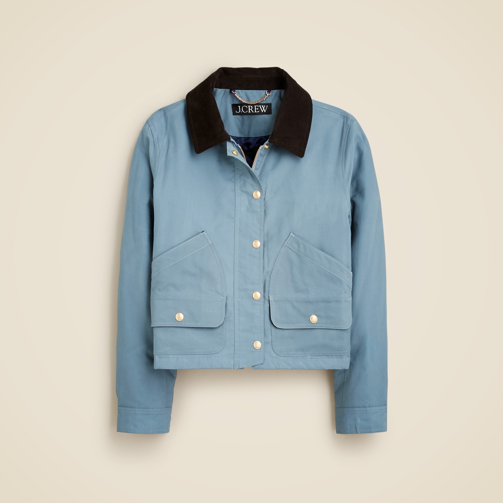 Short Barn Jacket™ in English ripstop cotton