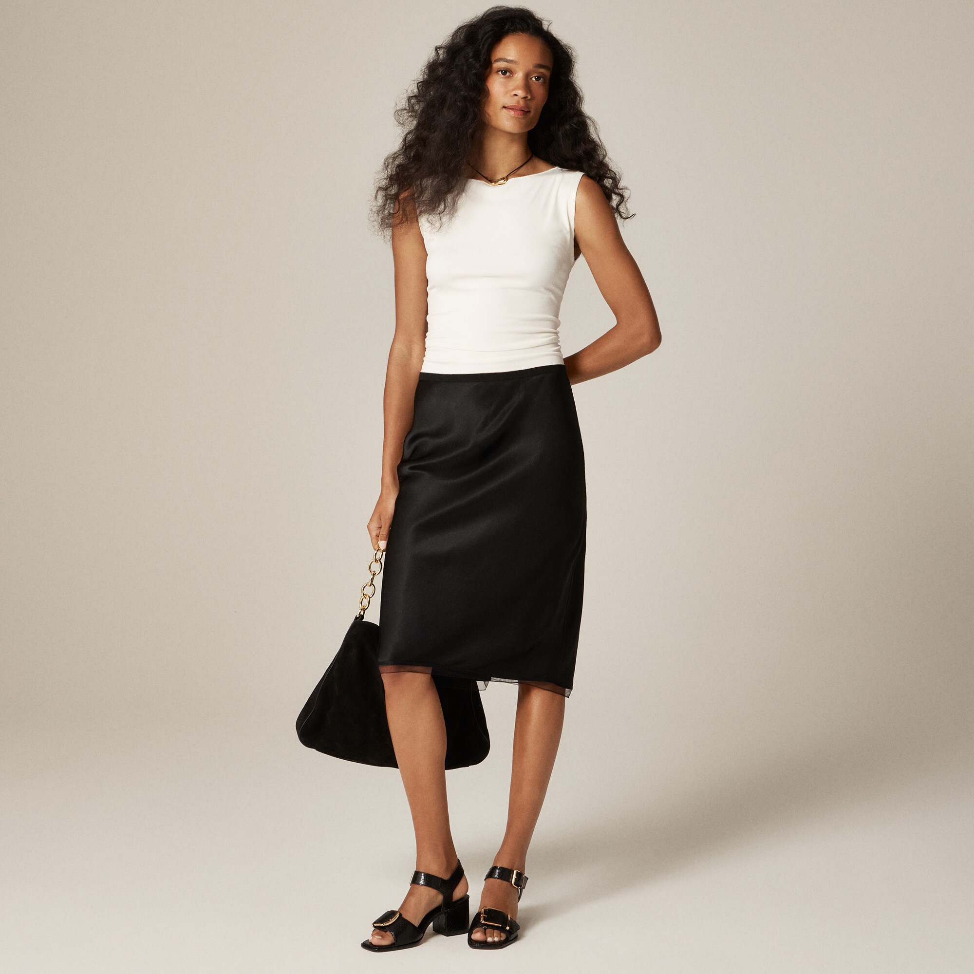 Refined Rib Shell Tank Top For Women | J.Crew