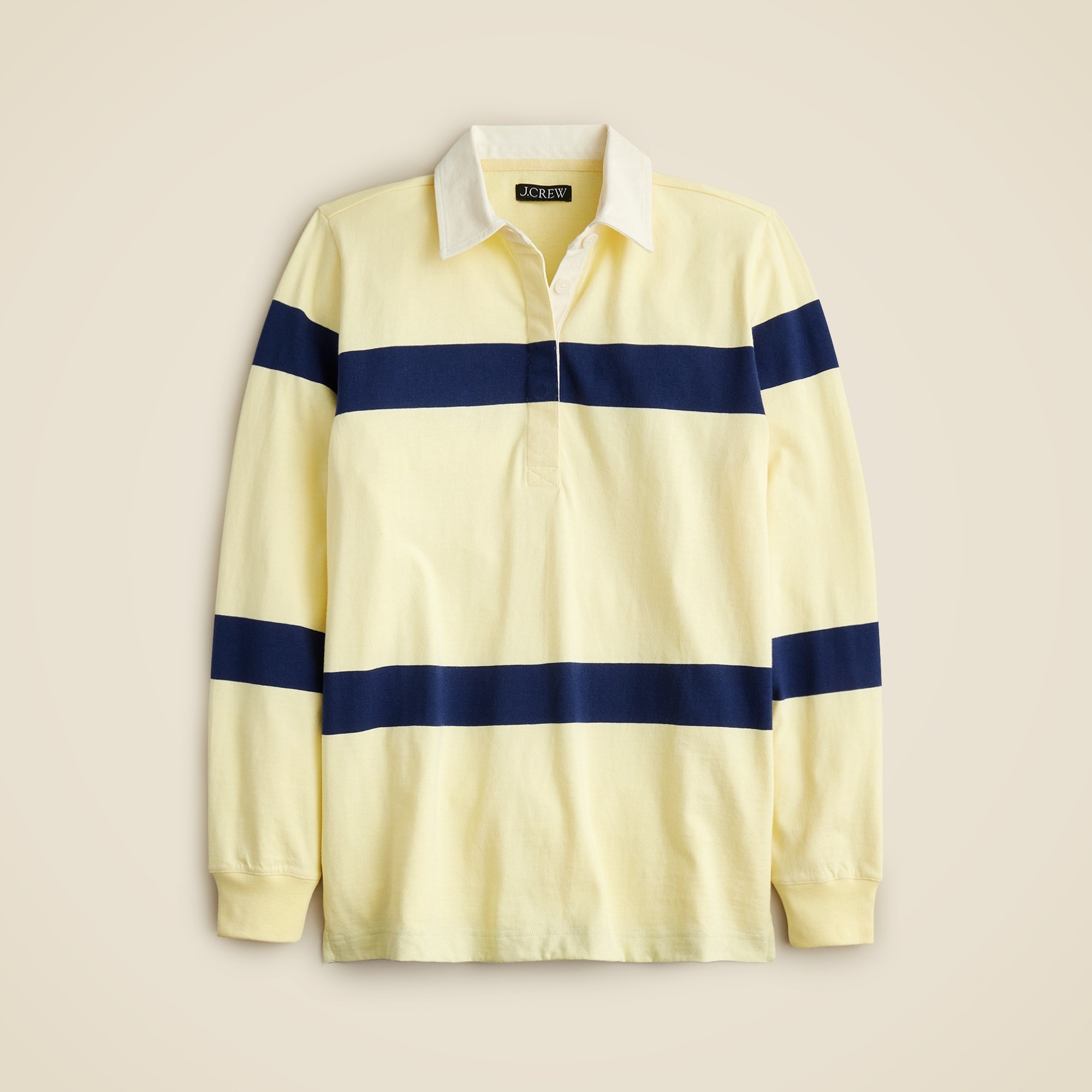 Relaxed rugby T-shirt in heavy jersey