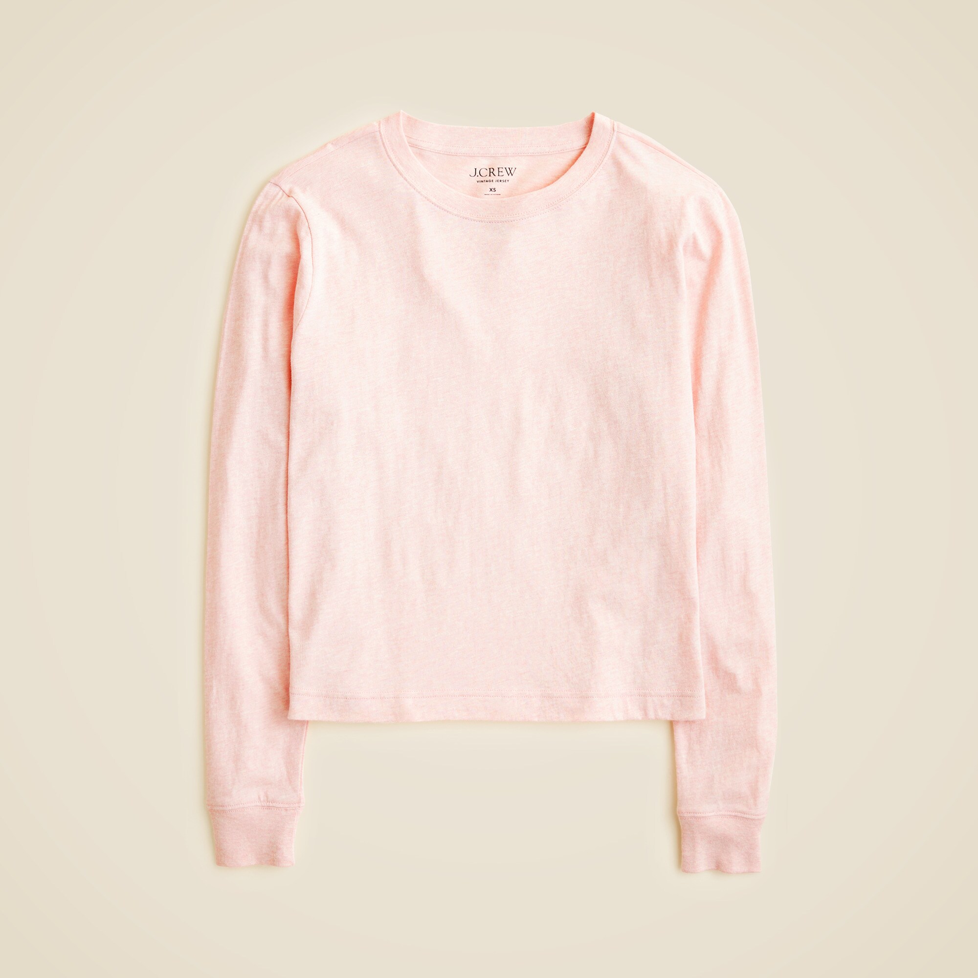  Vintage jersey long-sleeve T-shirt