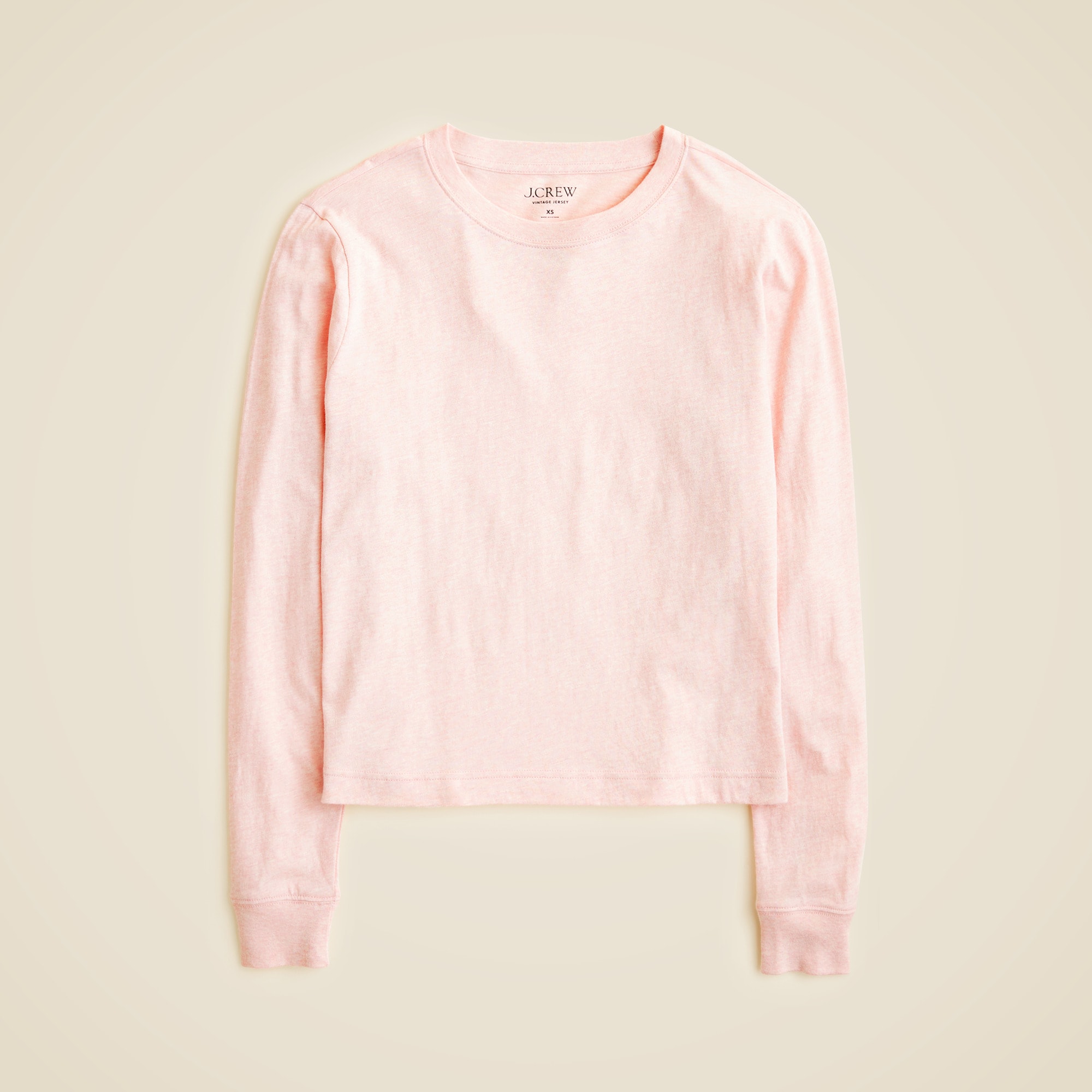 Vintage jersey long-sleeve T-shirt