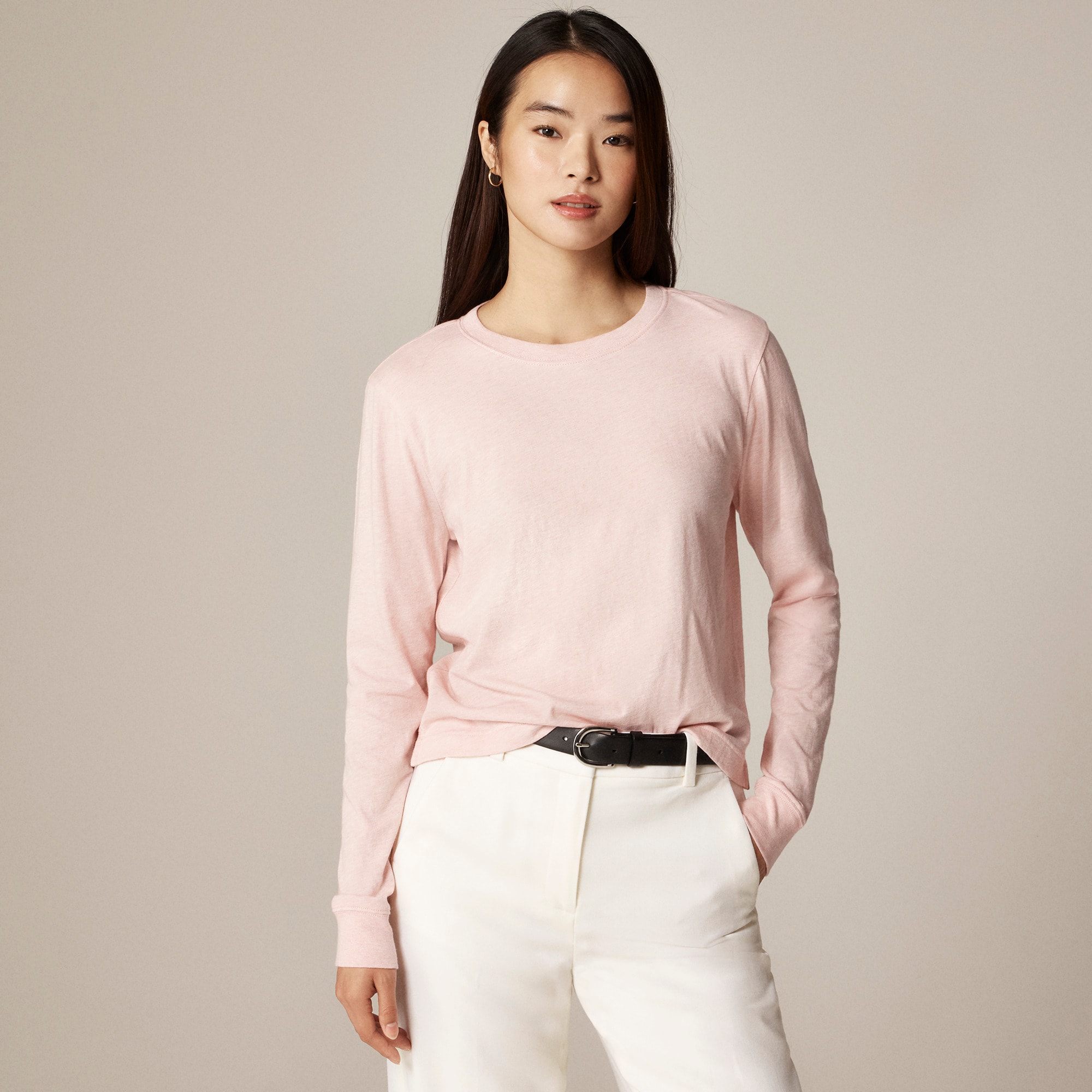 Vintage Jersey Long-sleeve T-shirt For Women | J.Crew
