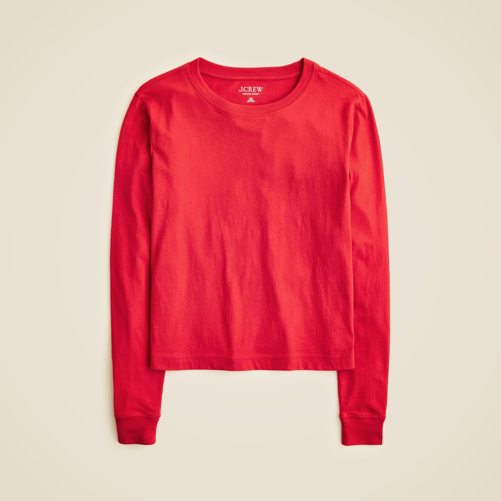  Vintage jersey long-sleeve T-shirt