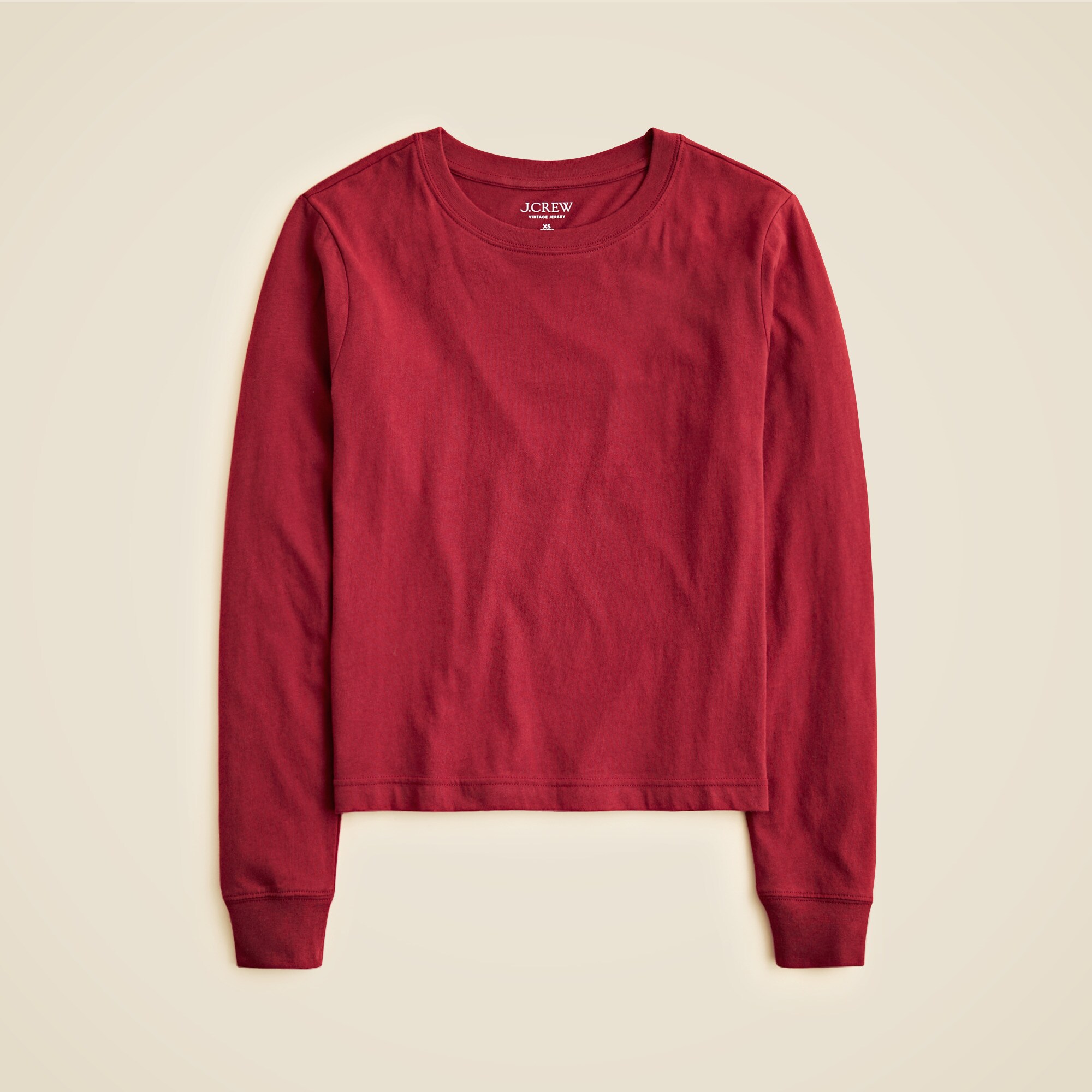  Vintage jersey long-sleeve T-shirt