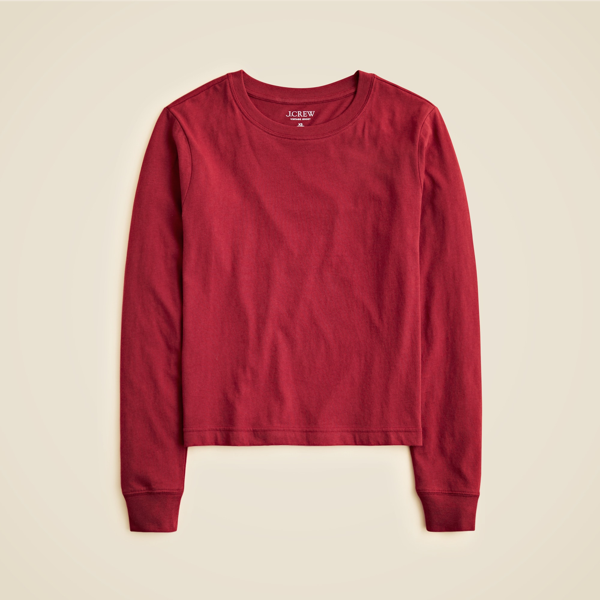Vintage jersey long-sleeve T-shirt