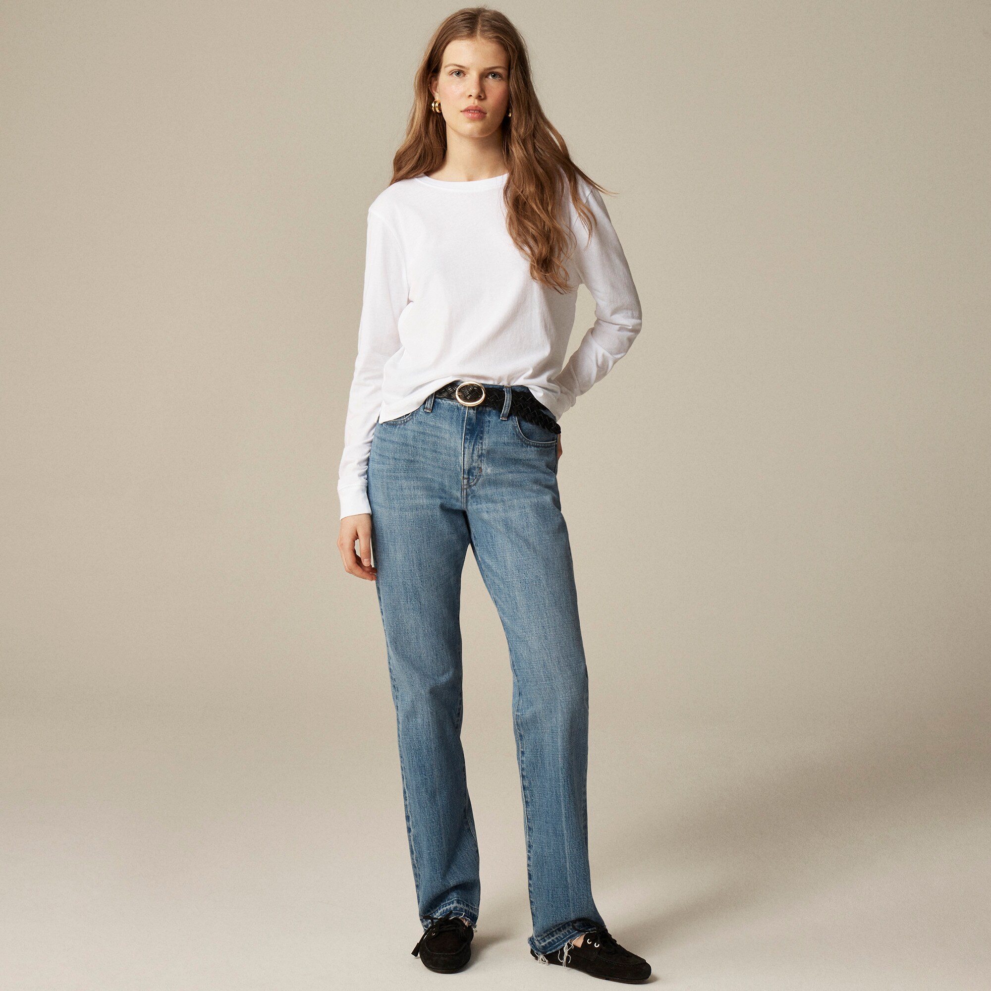 Vintage jersey long-sleeve T-shirt