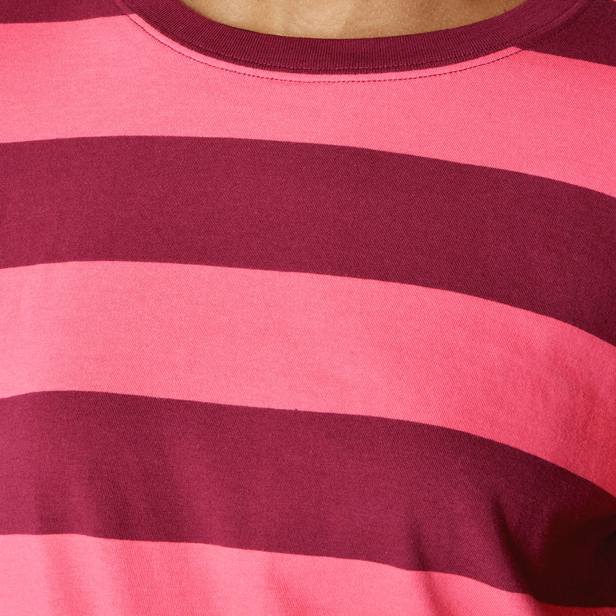 Vintage jersey long-sleeve T-shirt in stripe