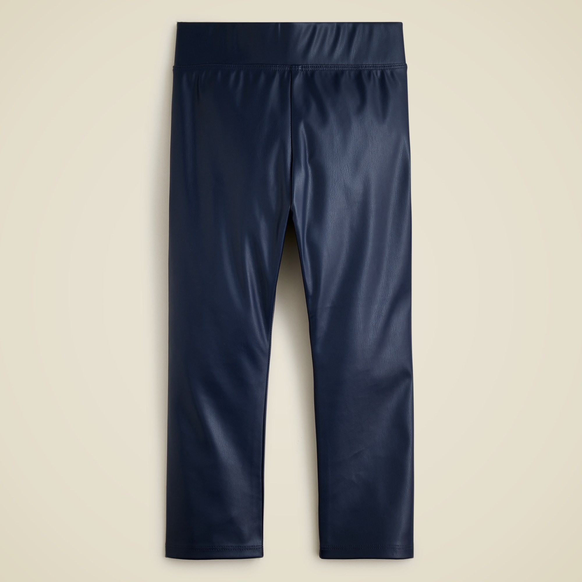 Crewcuts Girls Faux Leather Leggings