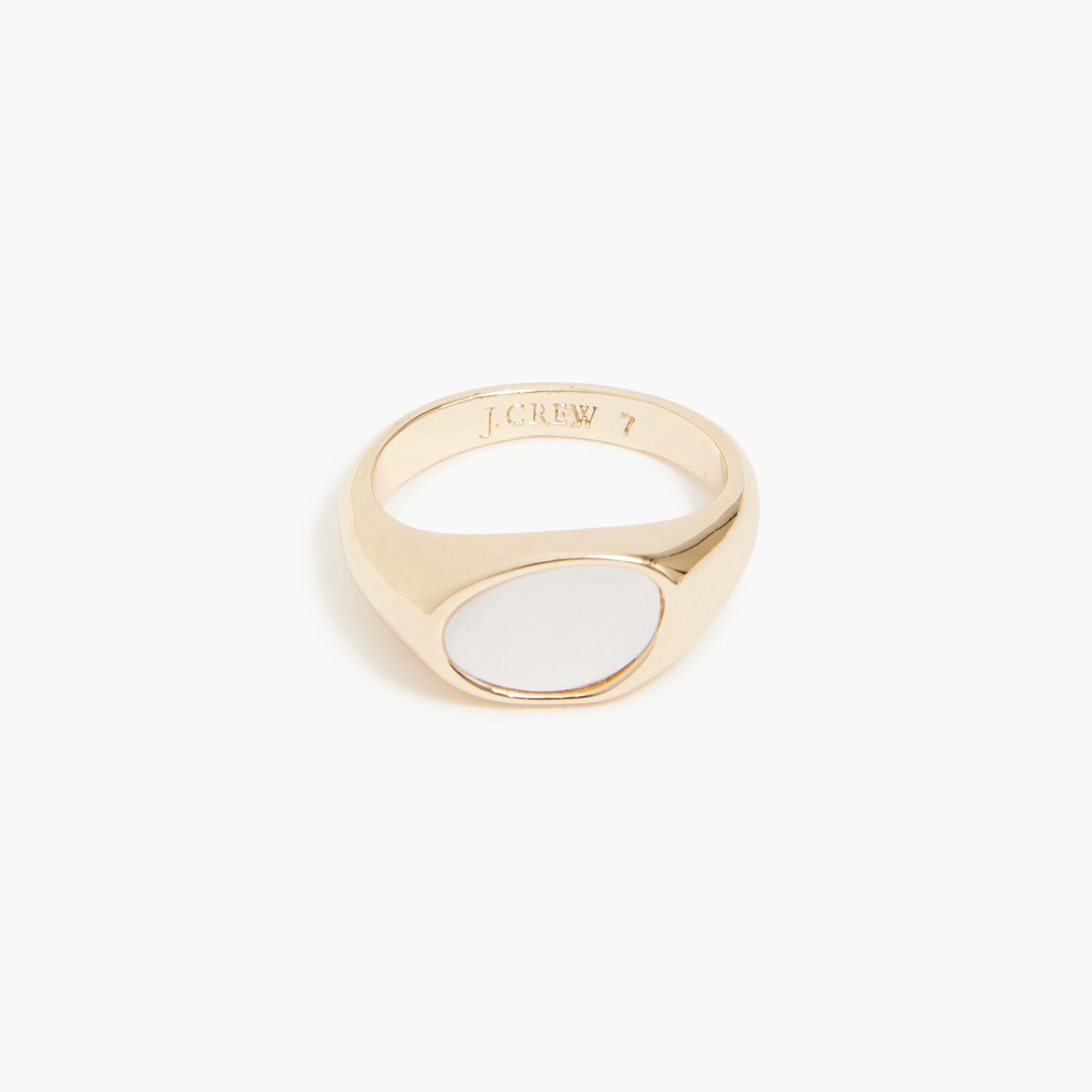 Mother-of-pearl ring