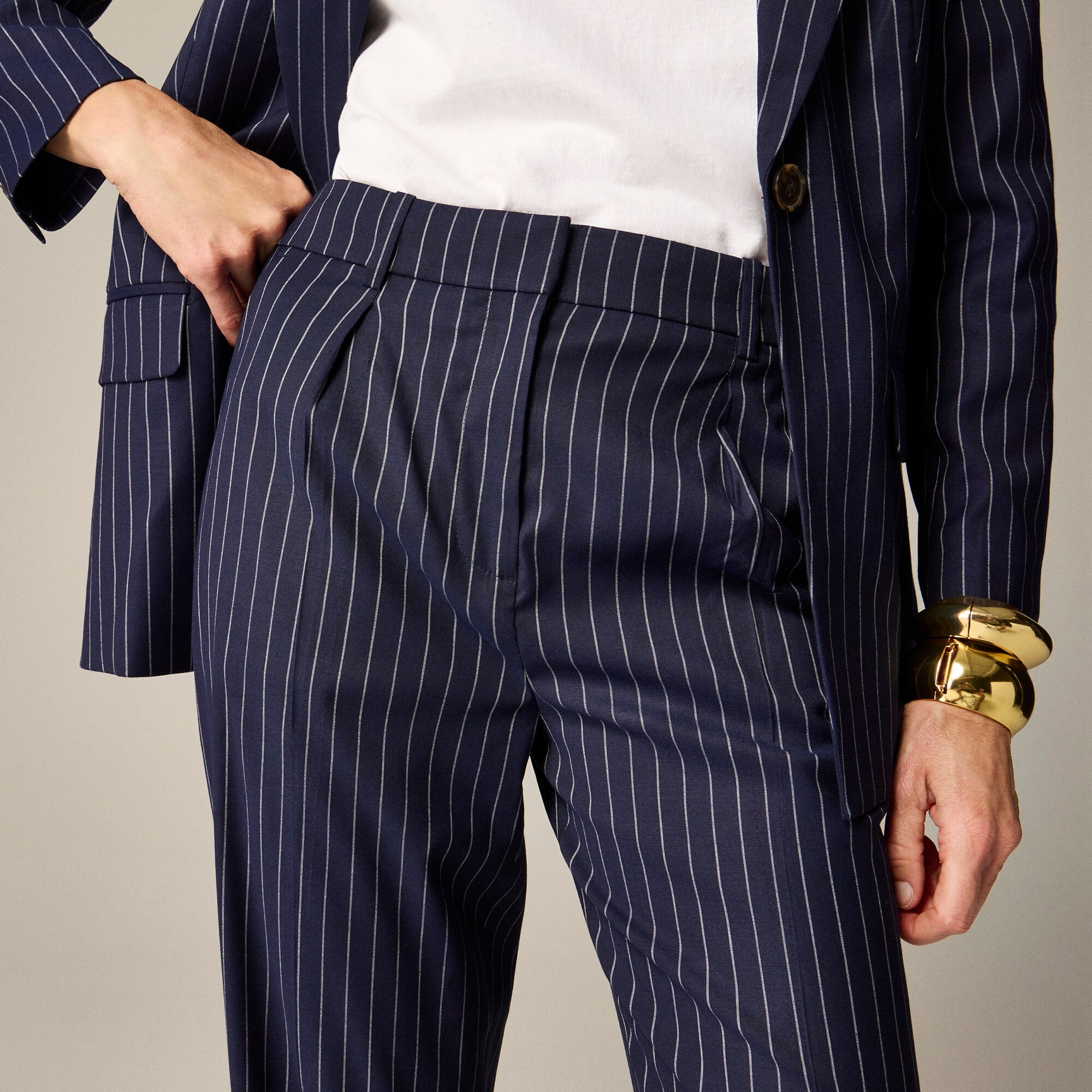 新品 deres 13th Jamie/pinstripe pants 【公式通販】