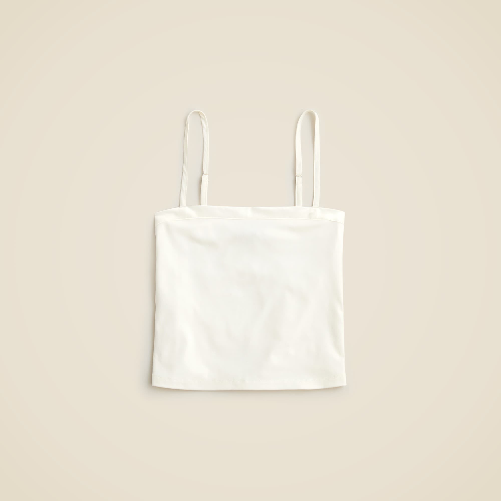Camisole top in refined rib