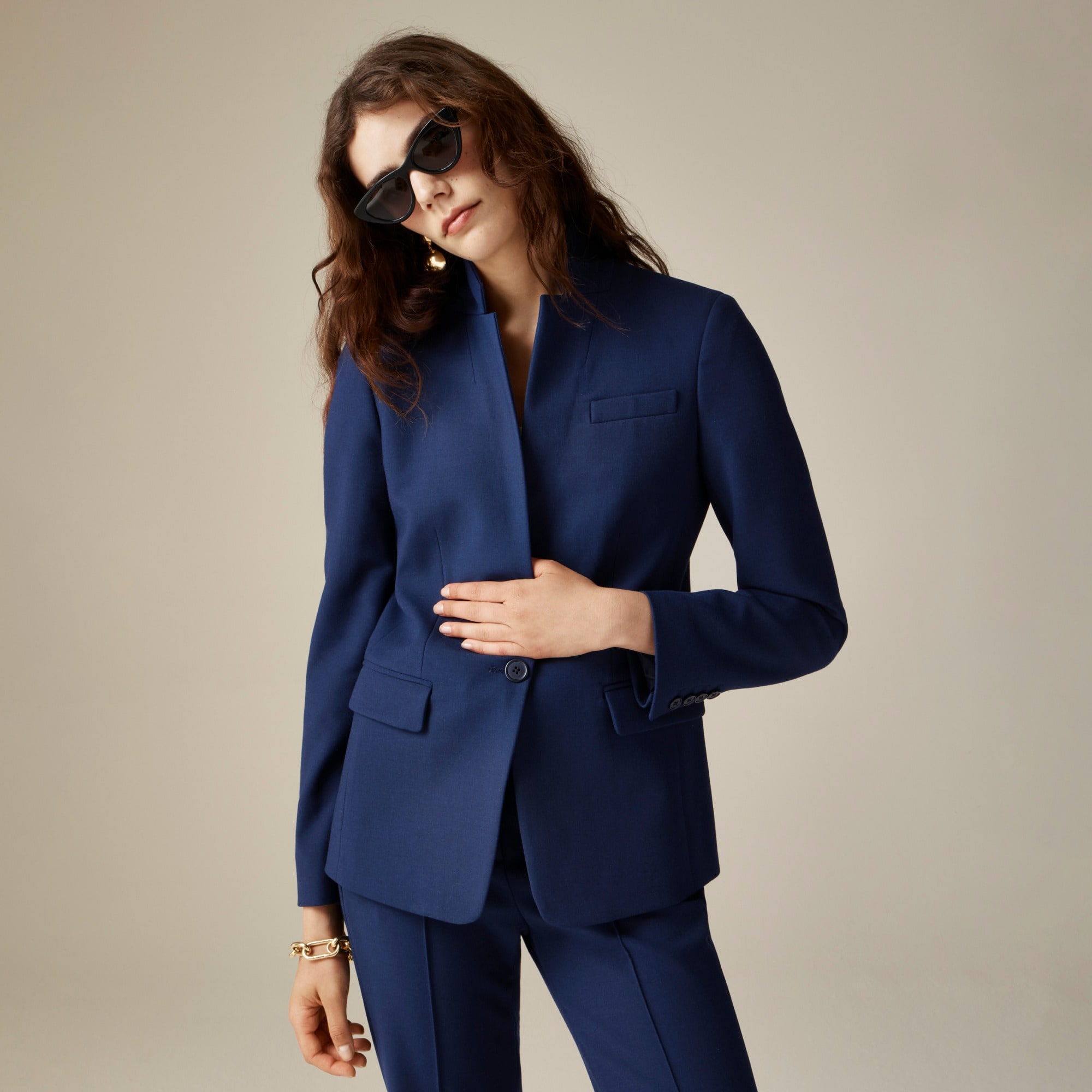 Regent blazer in four-season stretch