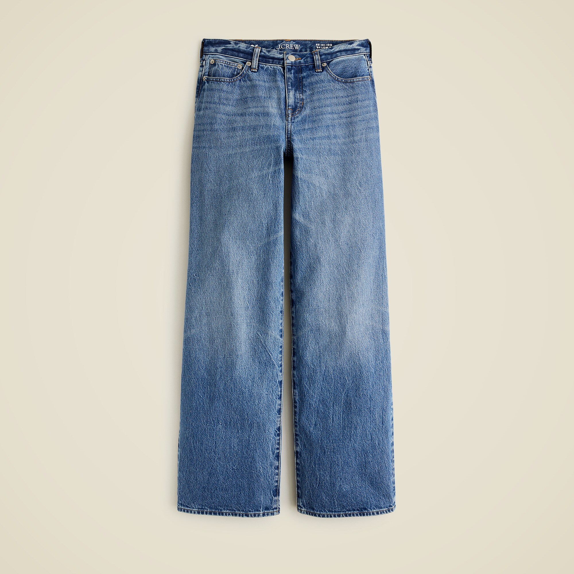 Lower-rise Wide-leg Jean In 1984 Rigid For Women | J.Crew