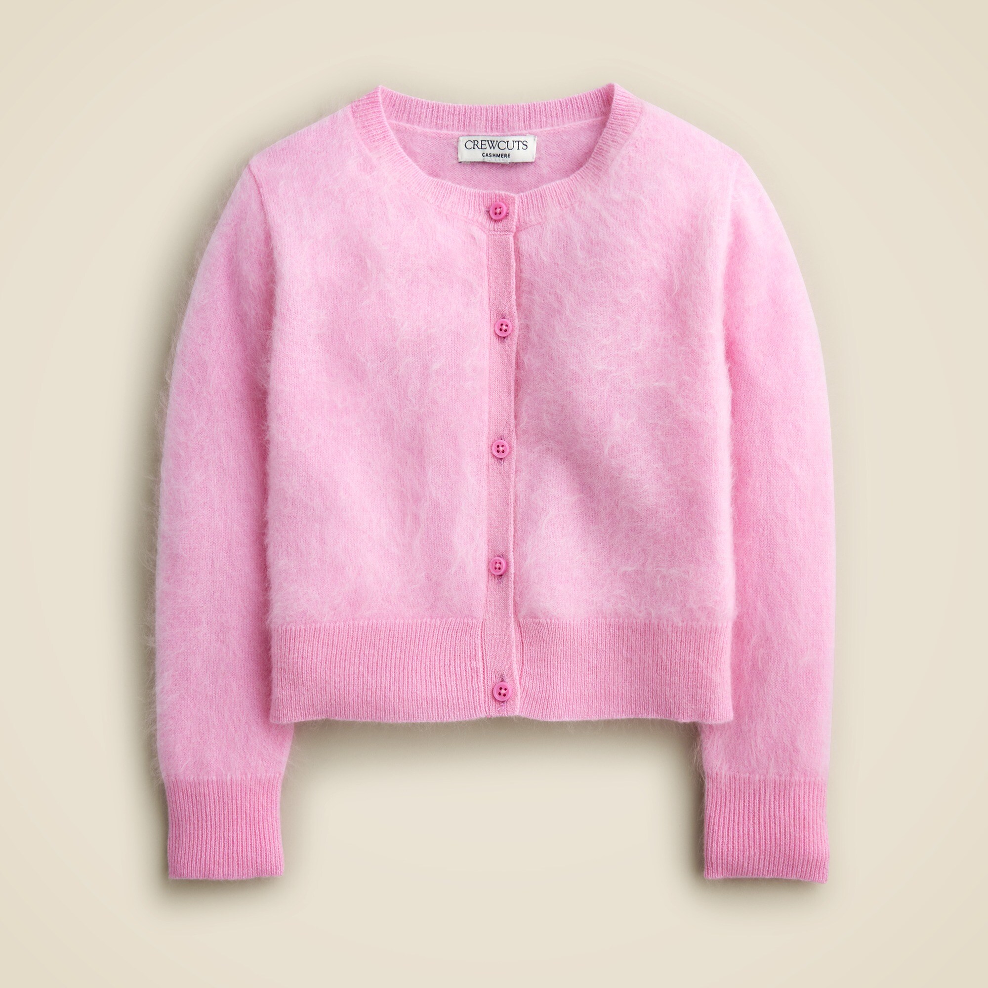 girls Girls' brushed cashmere cardigan