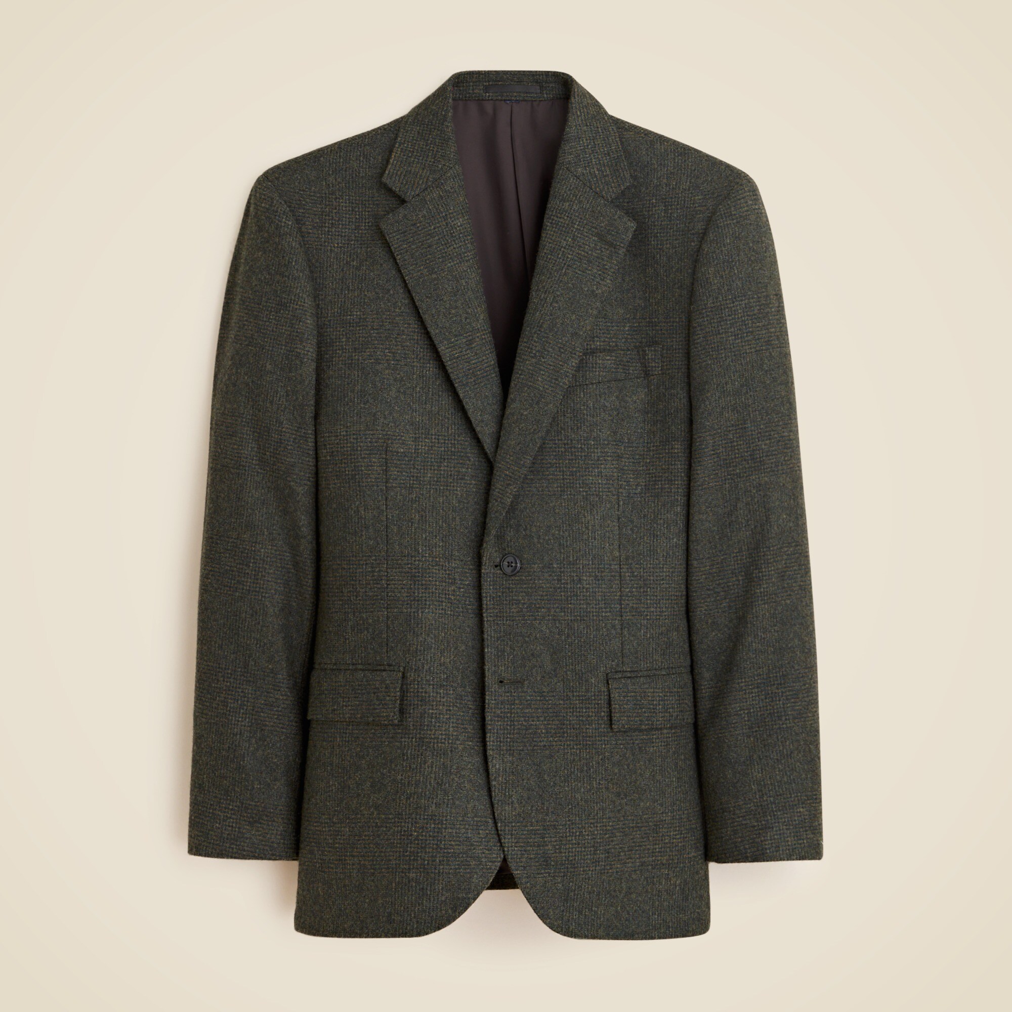 Crosby Classic-fit Suit Jacket In English Wool Flannel For