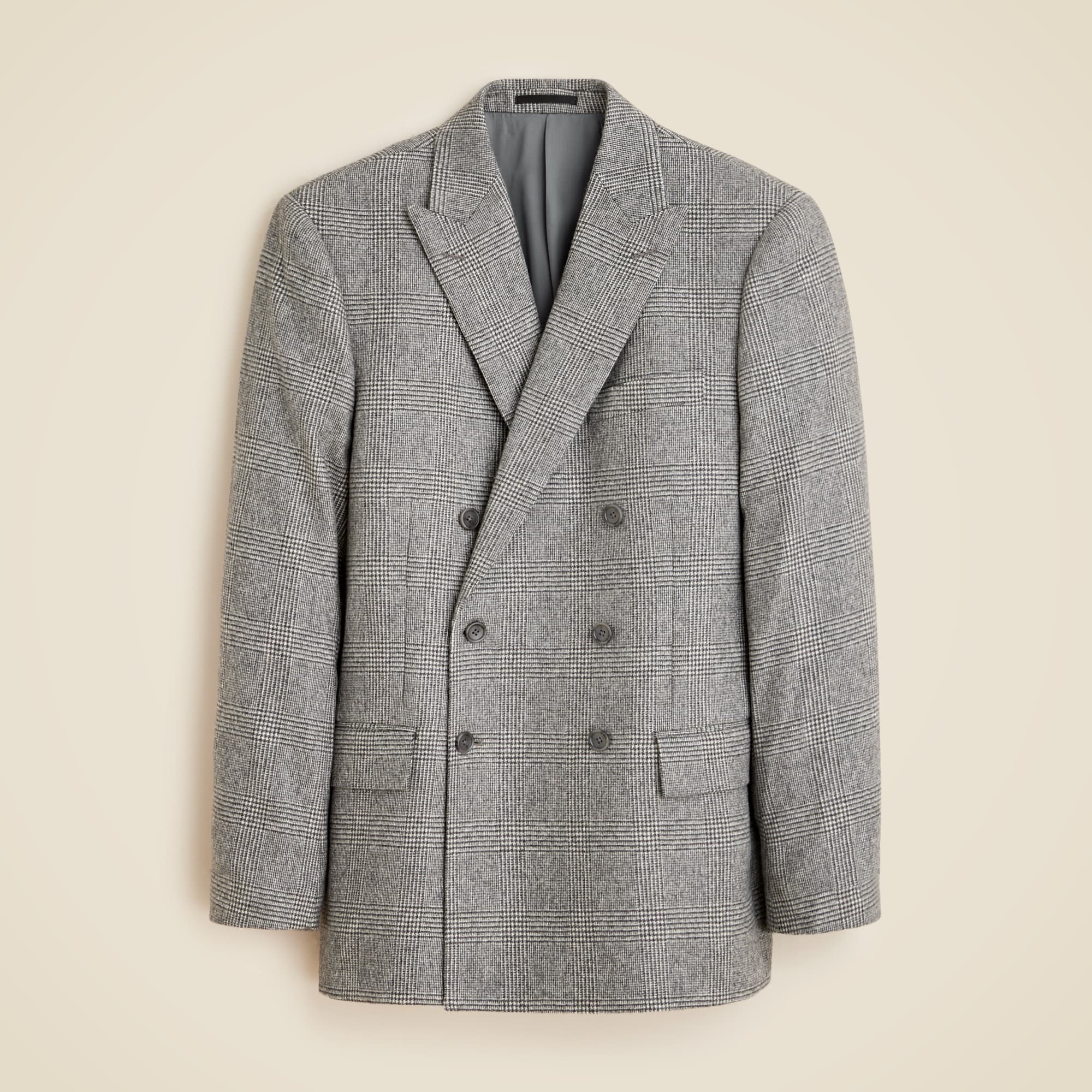 Kenmare Relaxed-fit Double-breasted Suit Jacket In Scottish