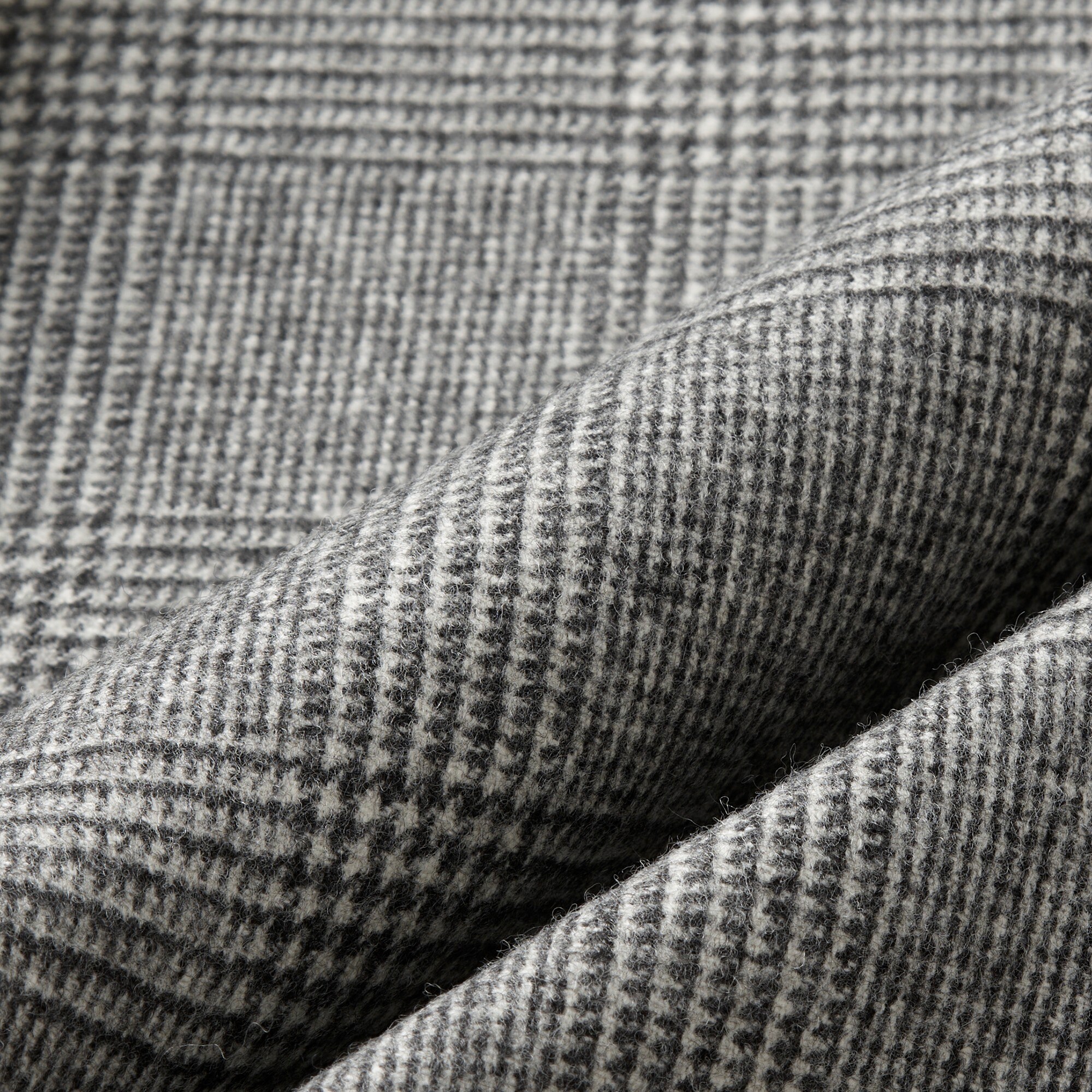 Kenmare Relaxed-fit double-breasted suit jacket in Scottish lambswool flannel