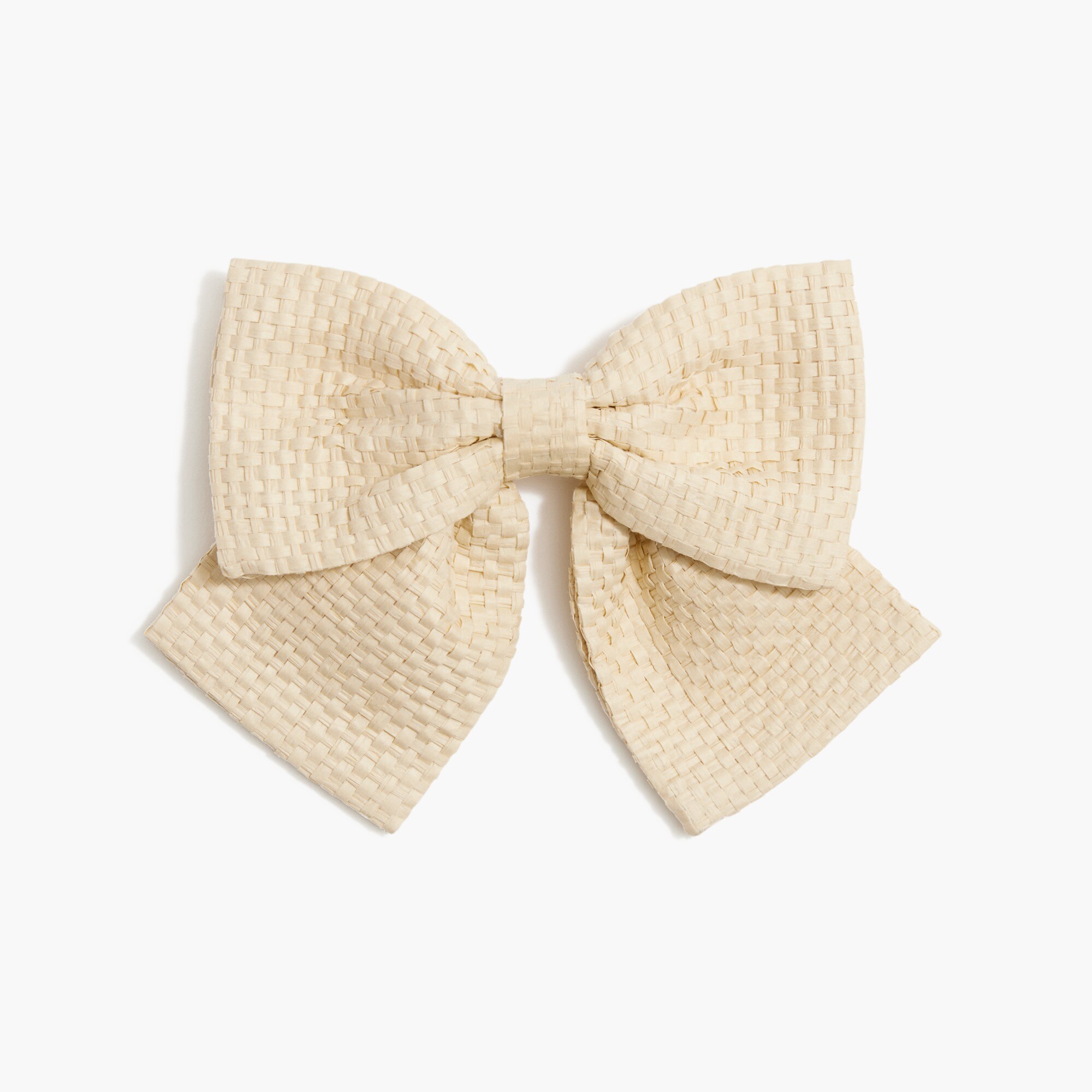 womens Woven bow barrette
