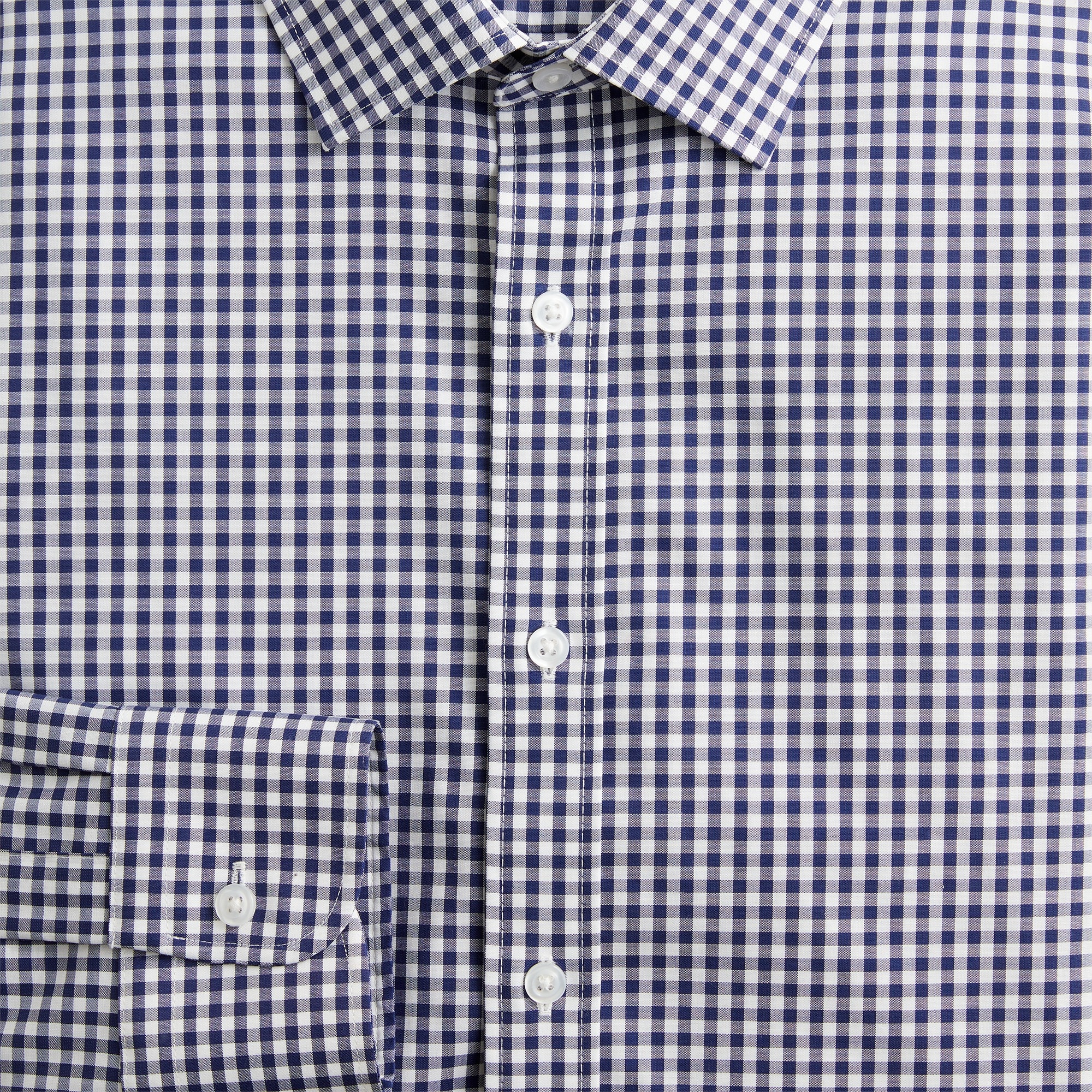 Bowery wrinkle-free dress shirt with spread collar