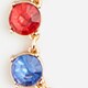 Girls' rainbow crystal bow necklace REGAL BLUE j.crew: girls' rainbow crystal bow necklace for girls