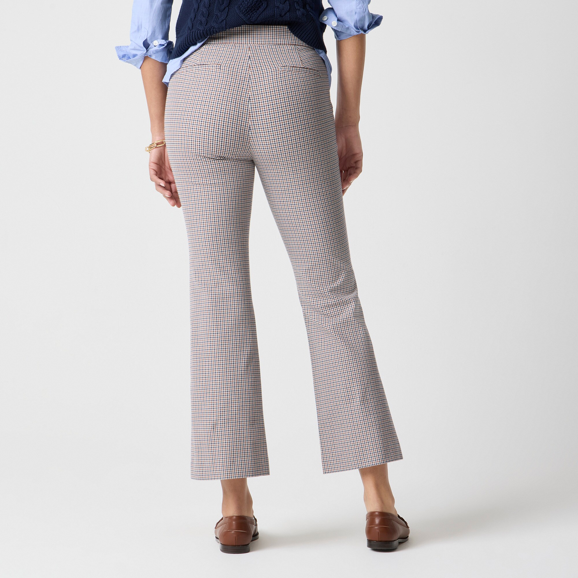 Kelsey kickout flare crop pant