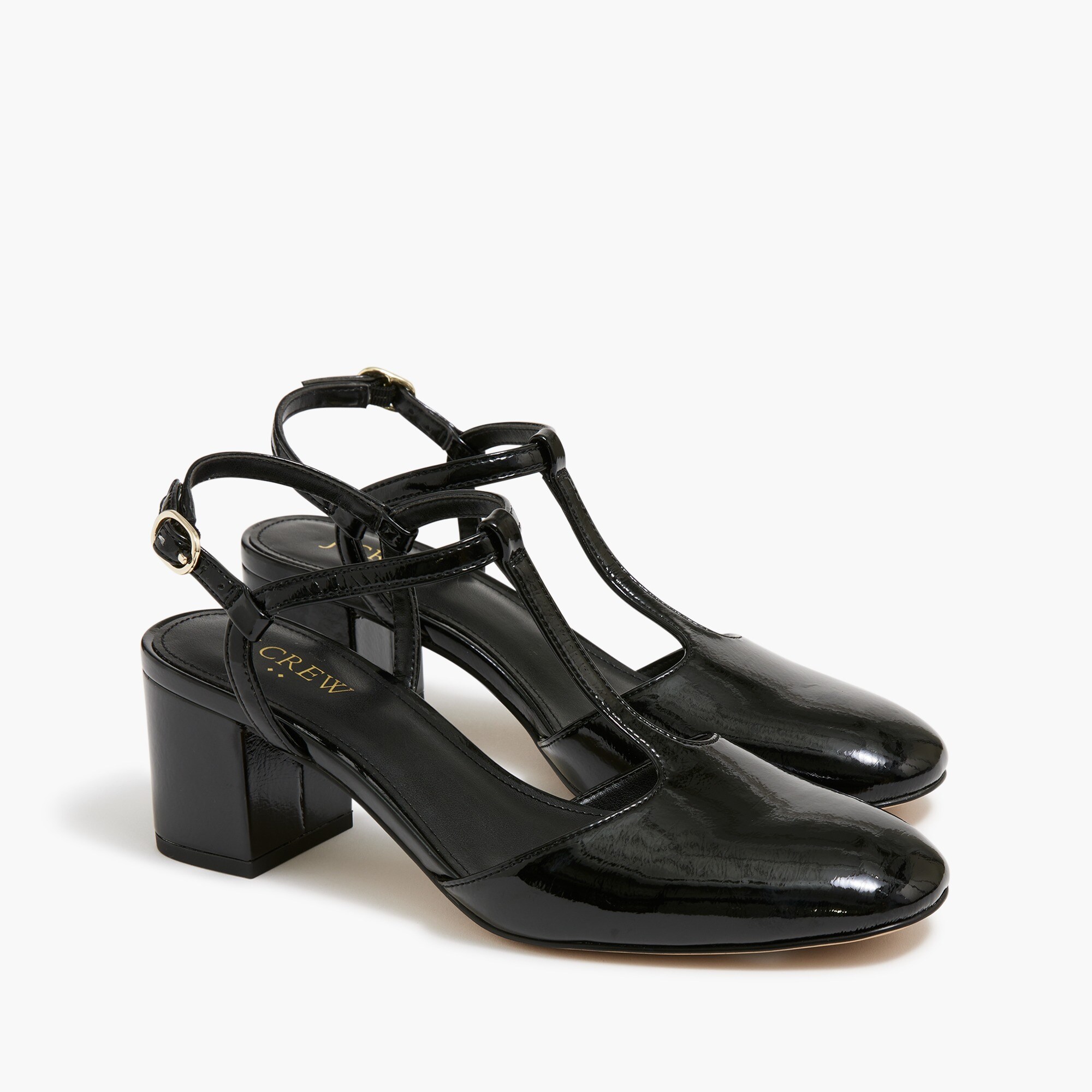 T-strap heels