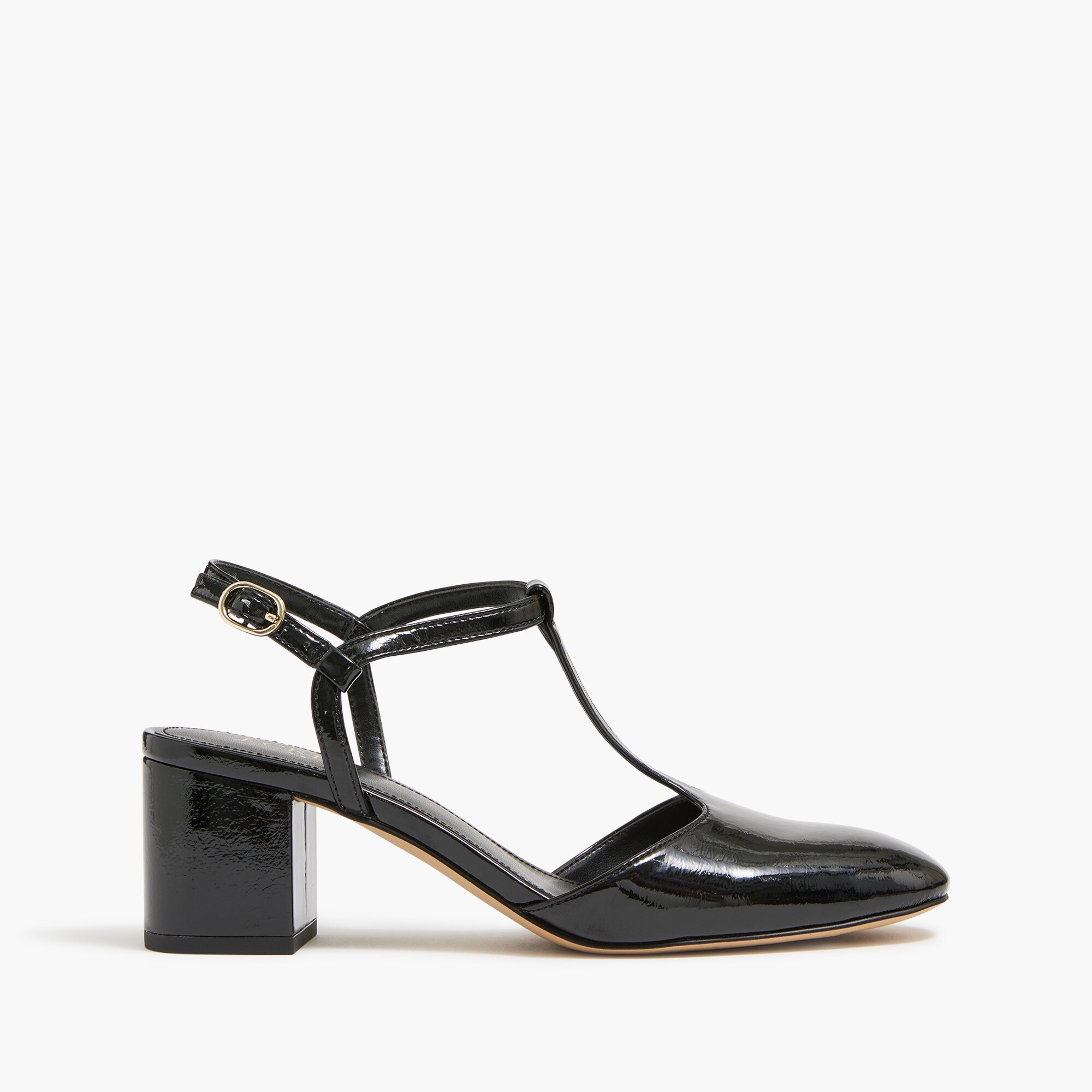 T-strap heels