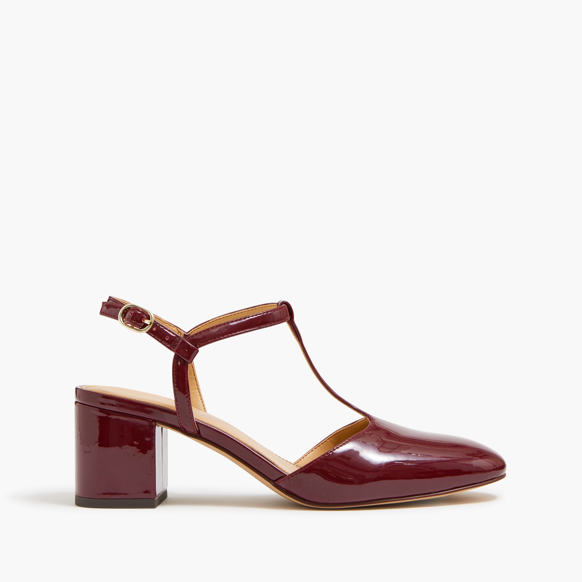 T-strap heels