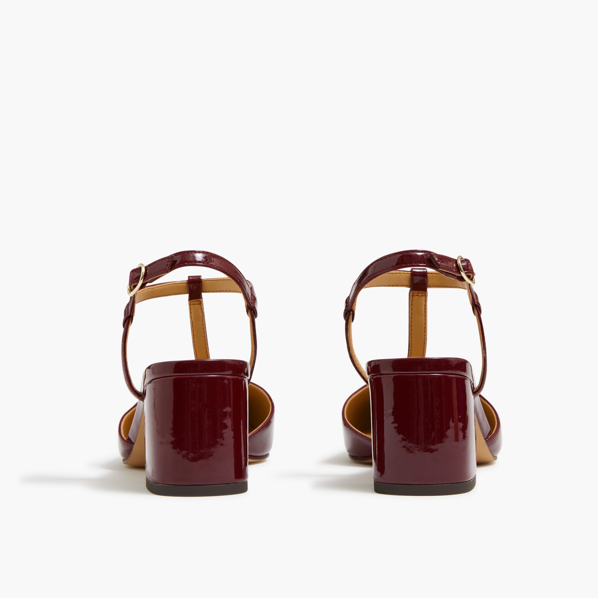 T-strap heels