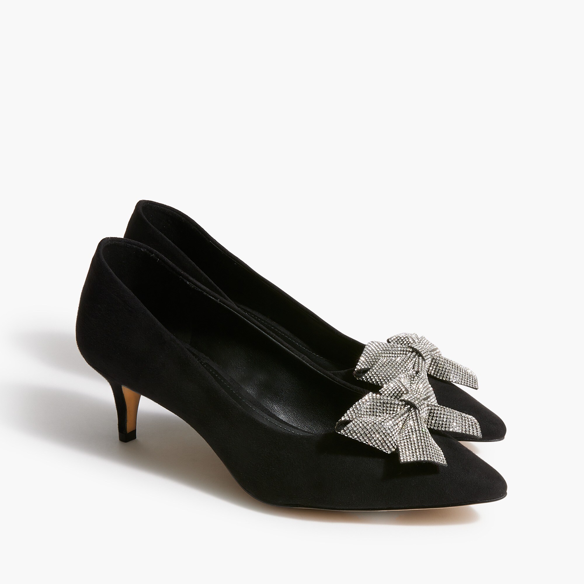 Rhinestone bow Esme heels
