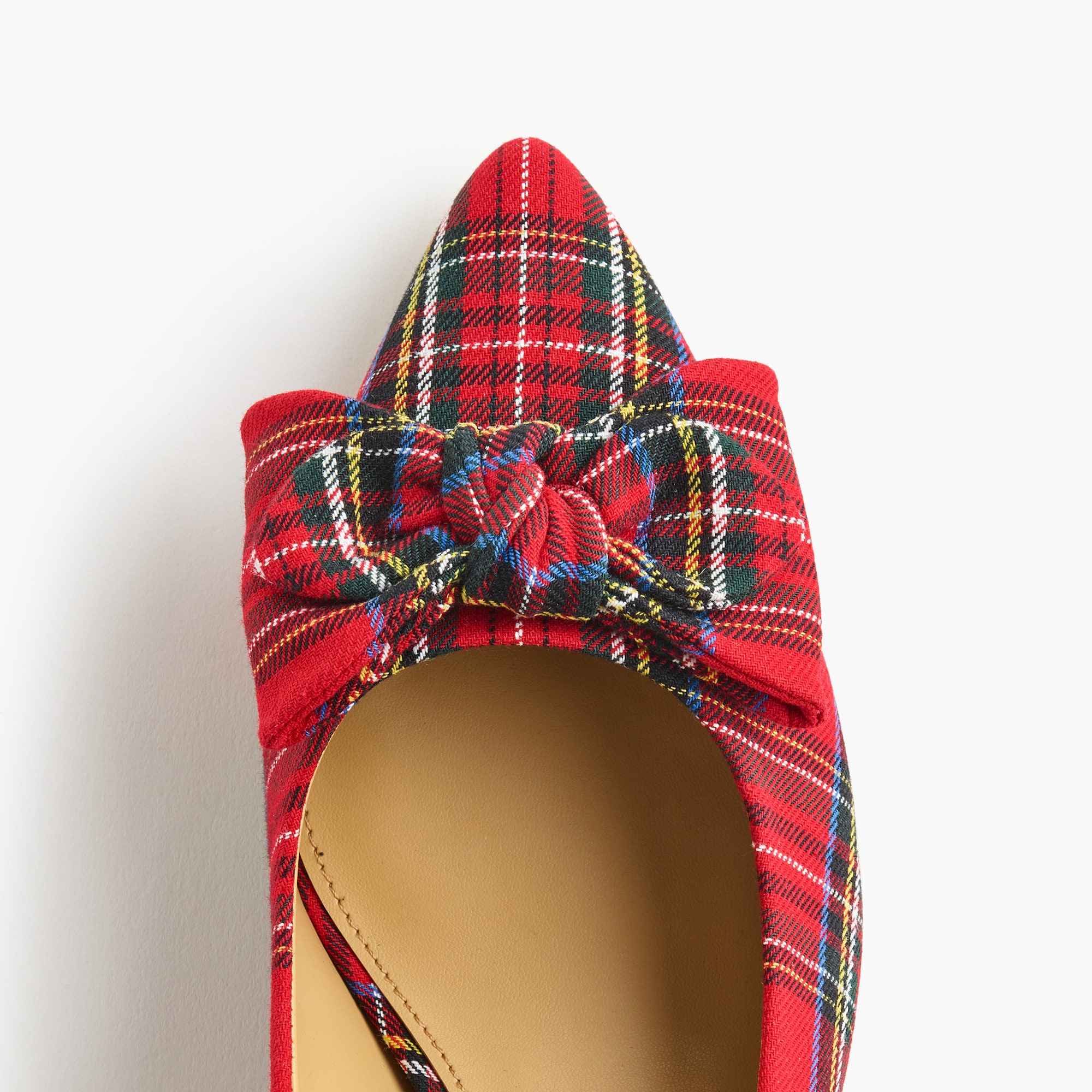 Tartan Esme kitten heels