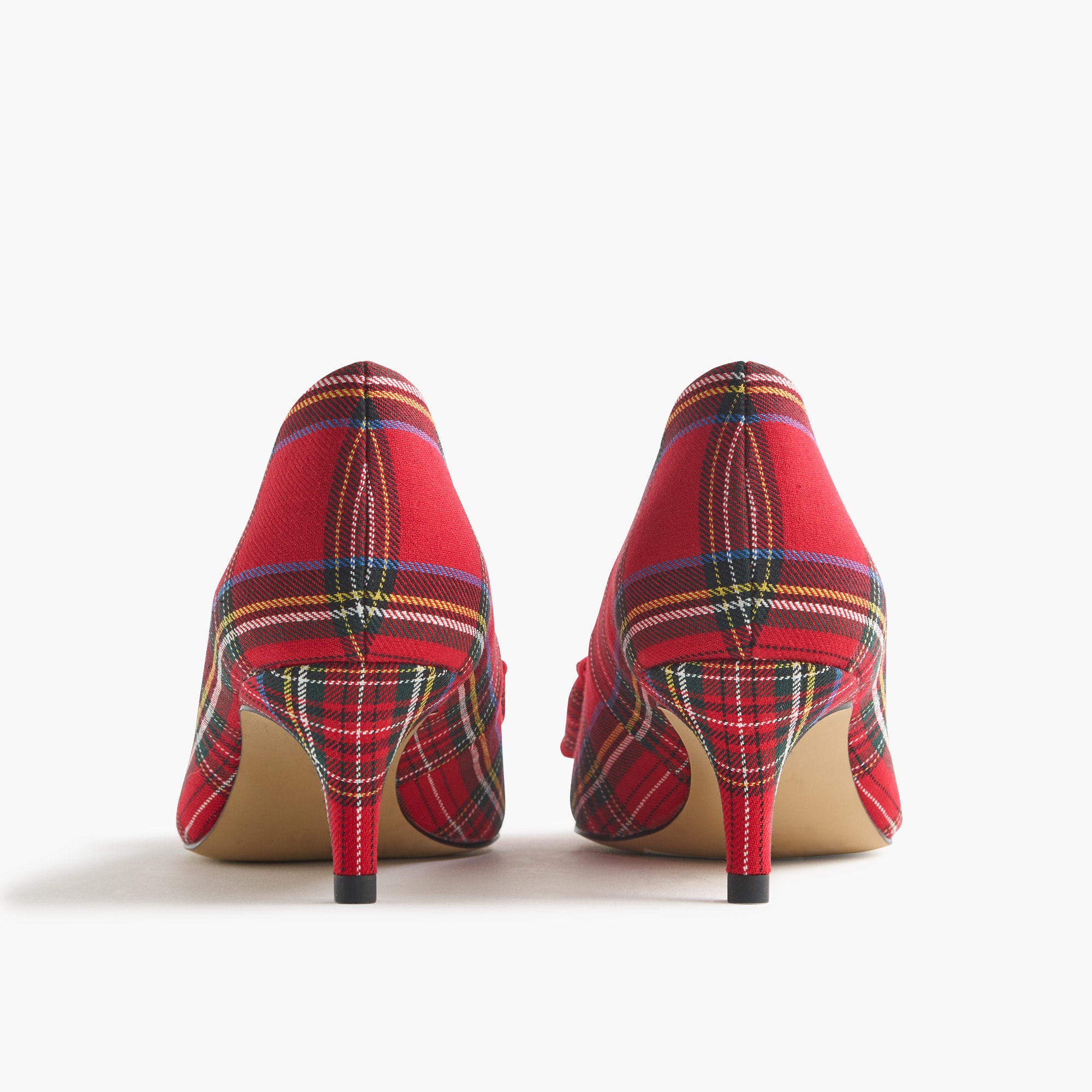 Tartan Esme kitten heels