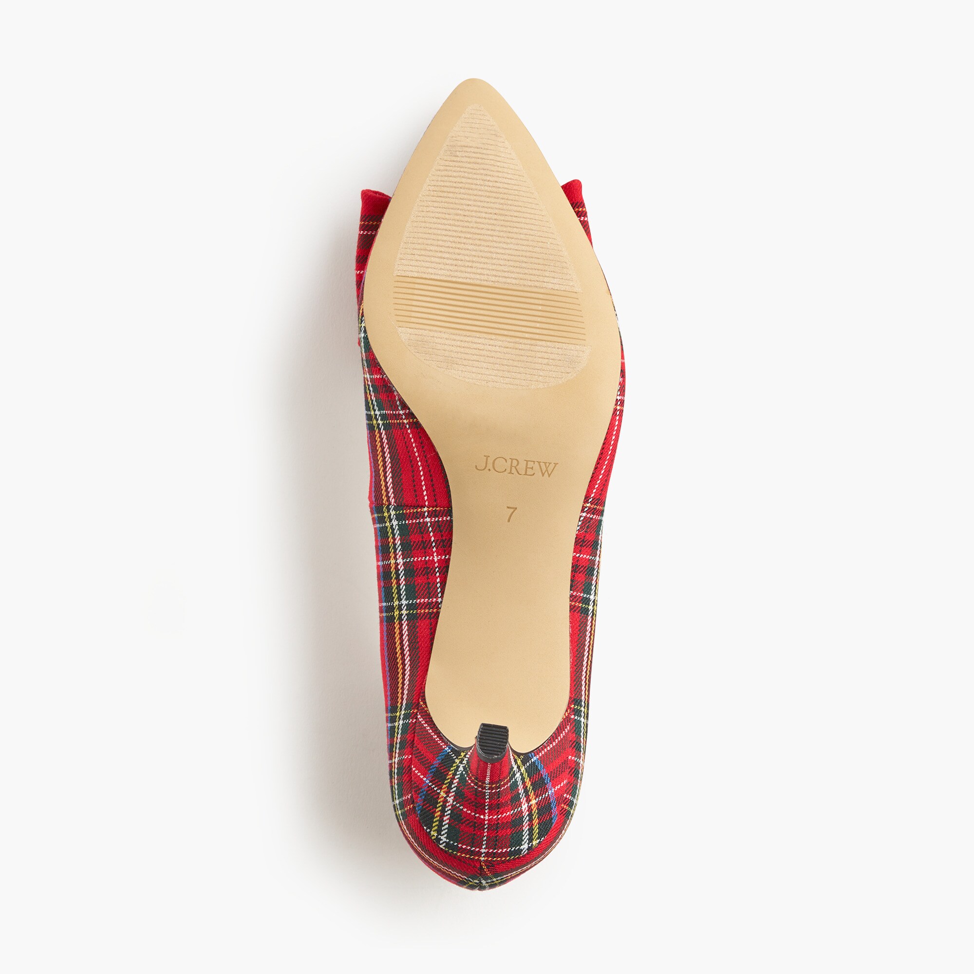 Tartan Esme kitten heels