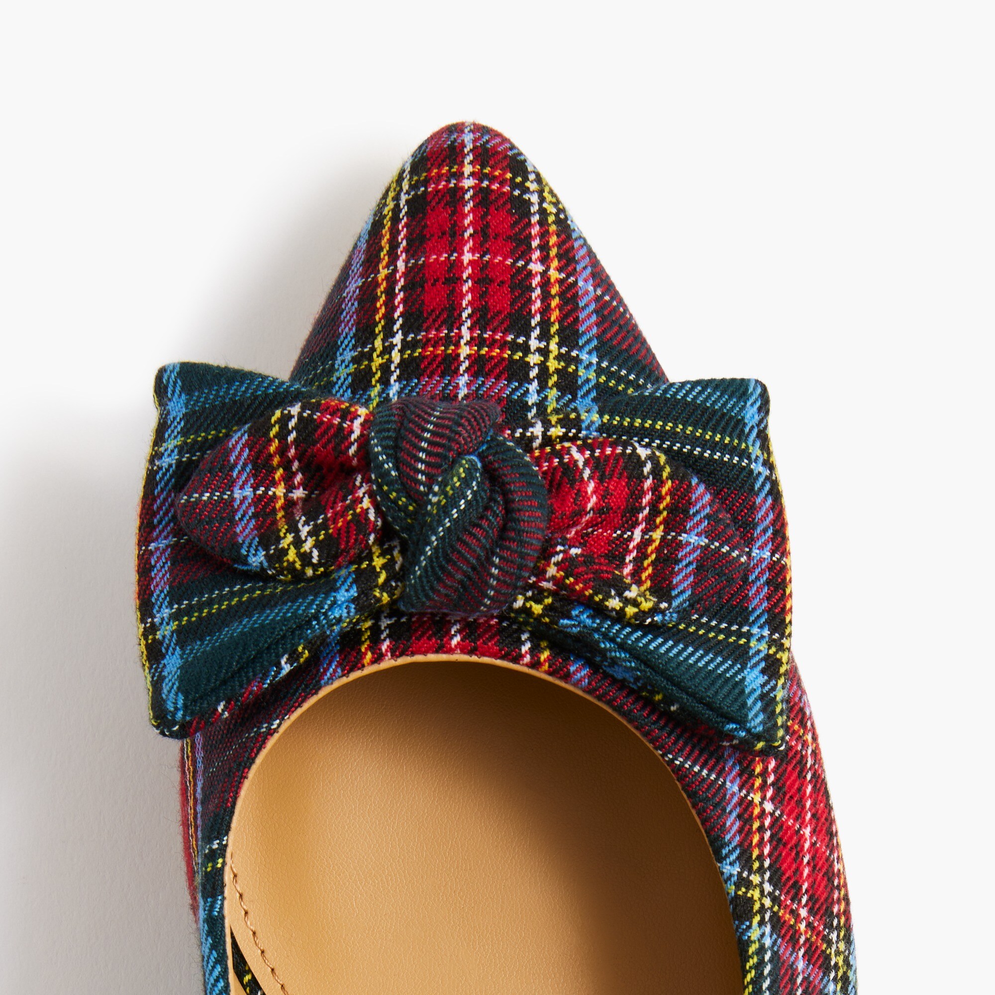 Tartan Esme kitten heels
