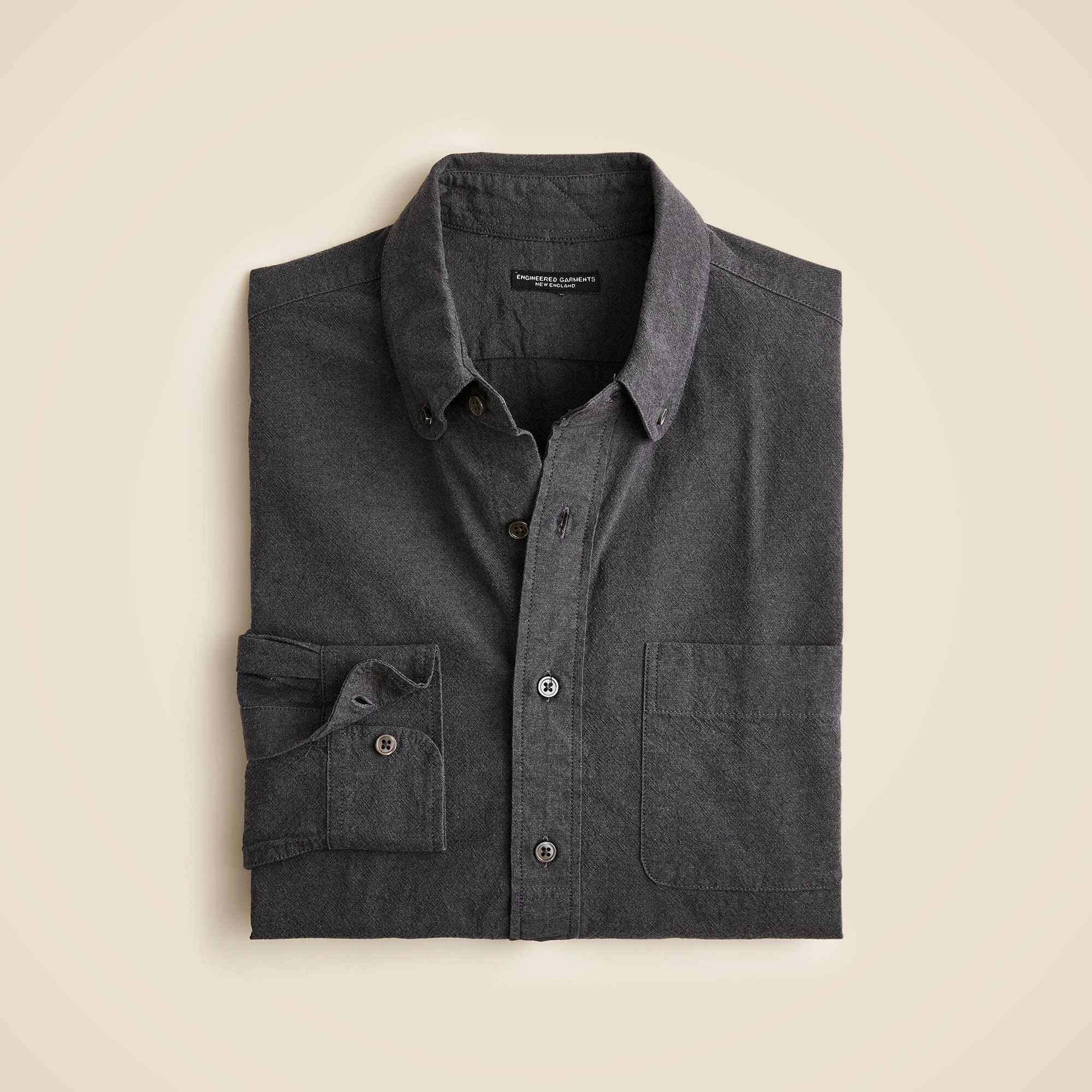 トップス EngineeredGarments OverVestCPGeoJacquard Limited-edition Engineered Garments X J.Crew Relaxed Oxford Shirt