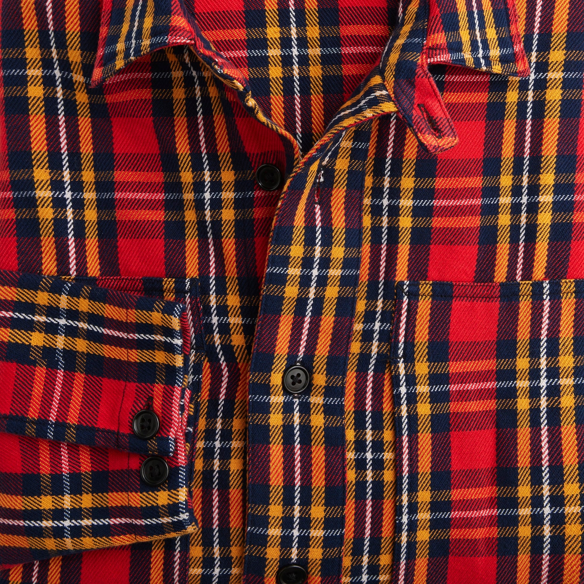 Limited-edition Engineered Garments X J.Crew relaxed twill utility shirt in plaid