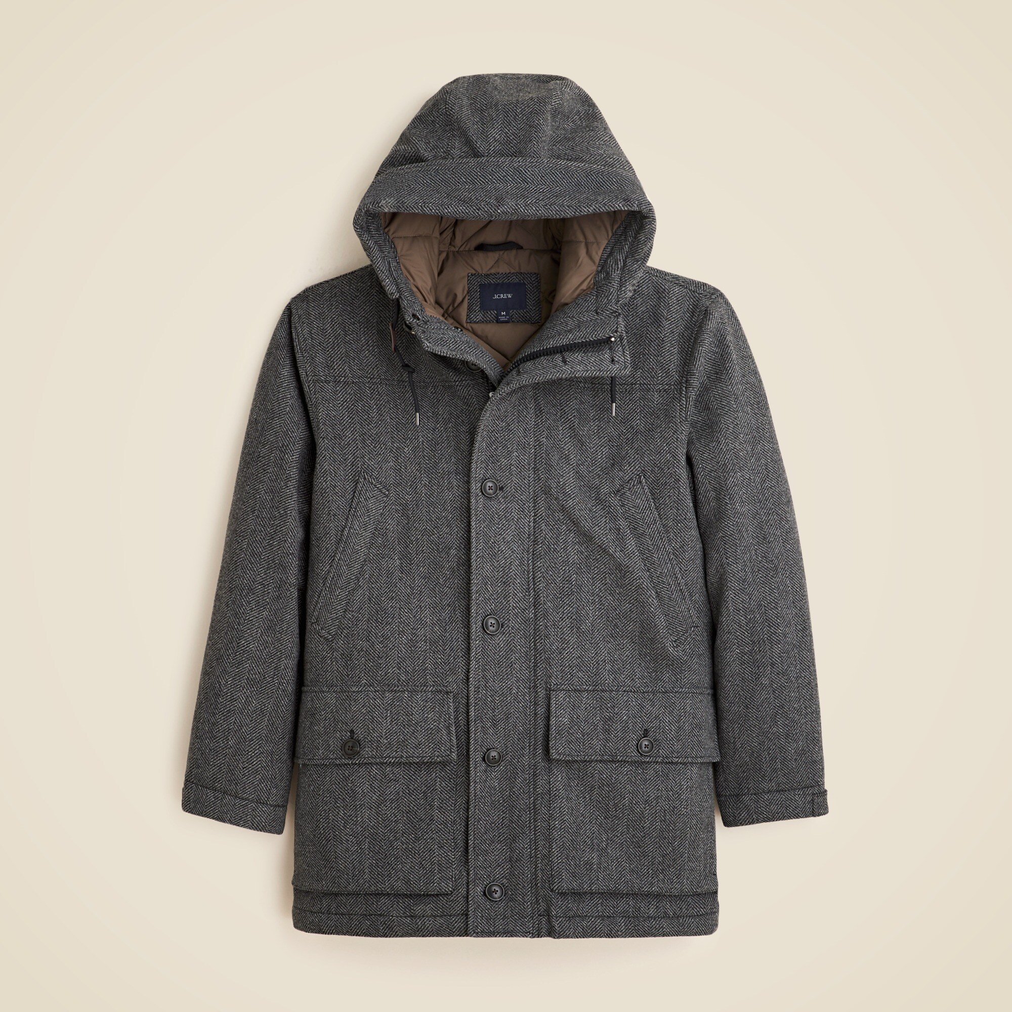 J.Crew: Italian Wool Storm System® Nordic Parka With