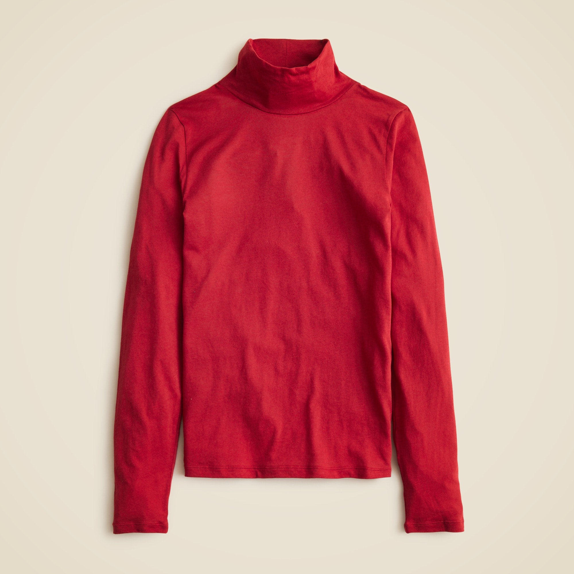 J.Crew: Tissue Crepe Turtleneck For Women