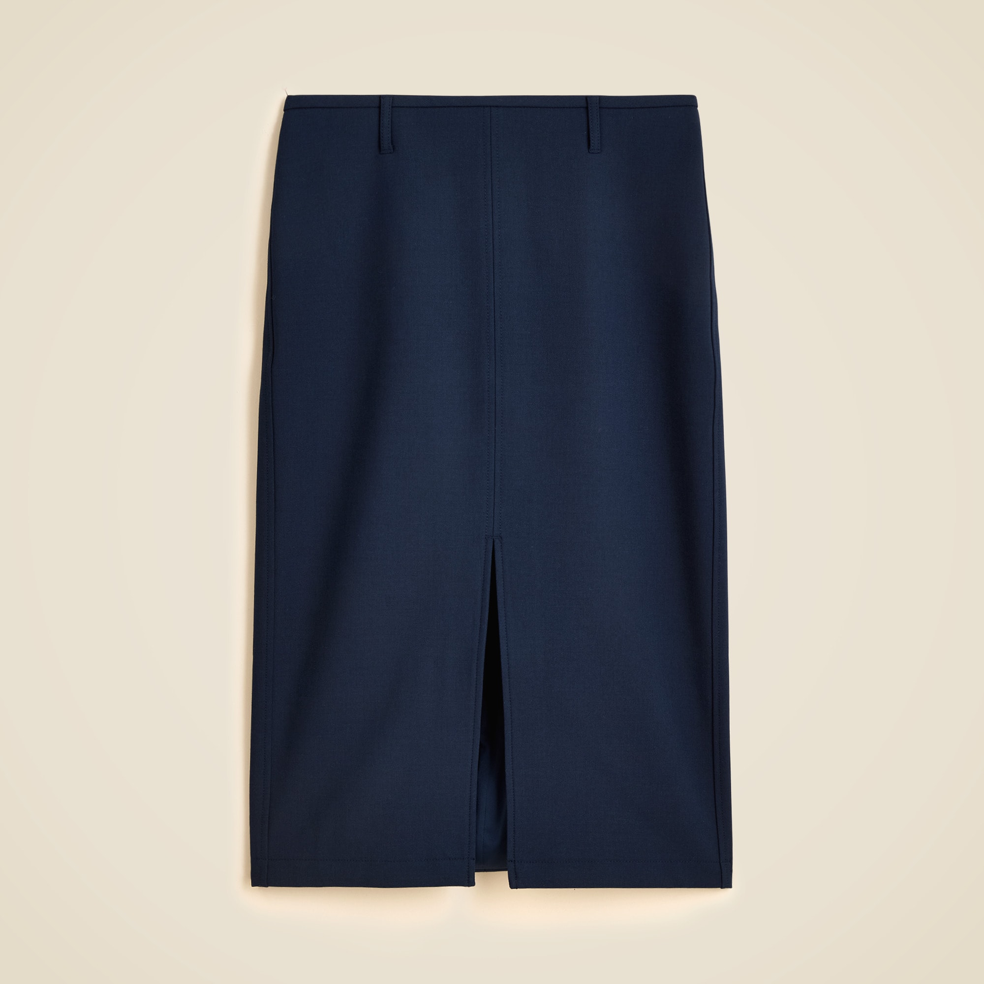 womens Pencil midi skirt in four-season stretch