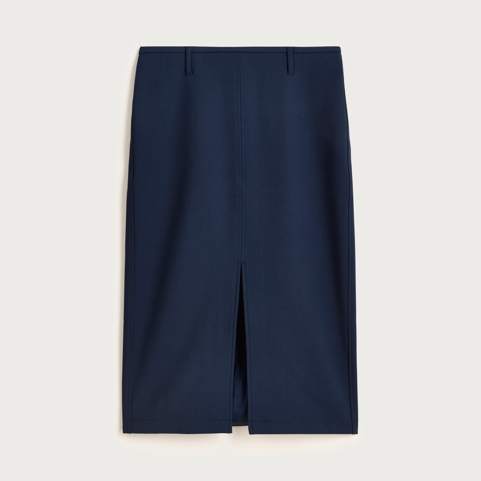  Pencil midi skirt in four-season stretch