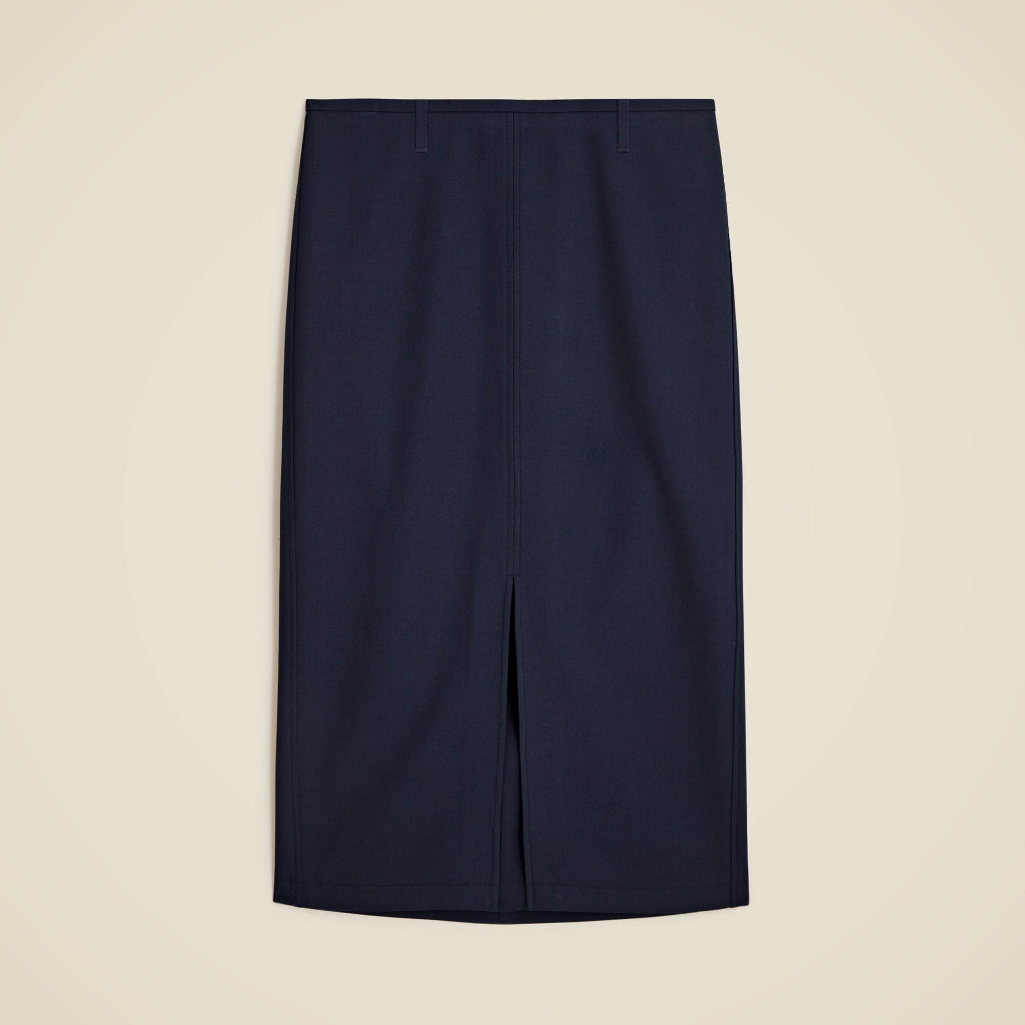  Pencil midi skirt in four-season stretch
