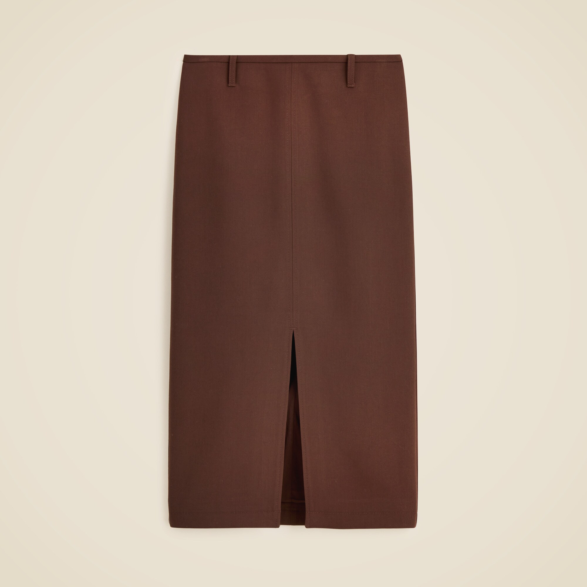  Pencil midi skirt in four-season stretch