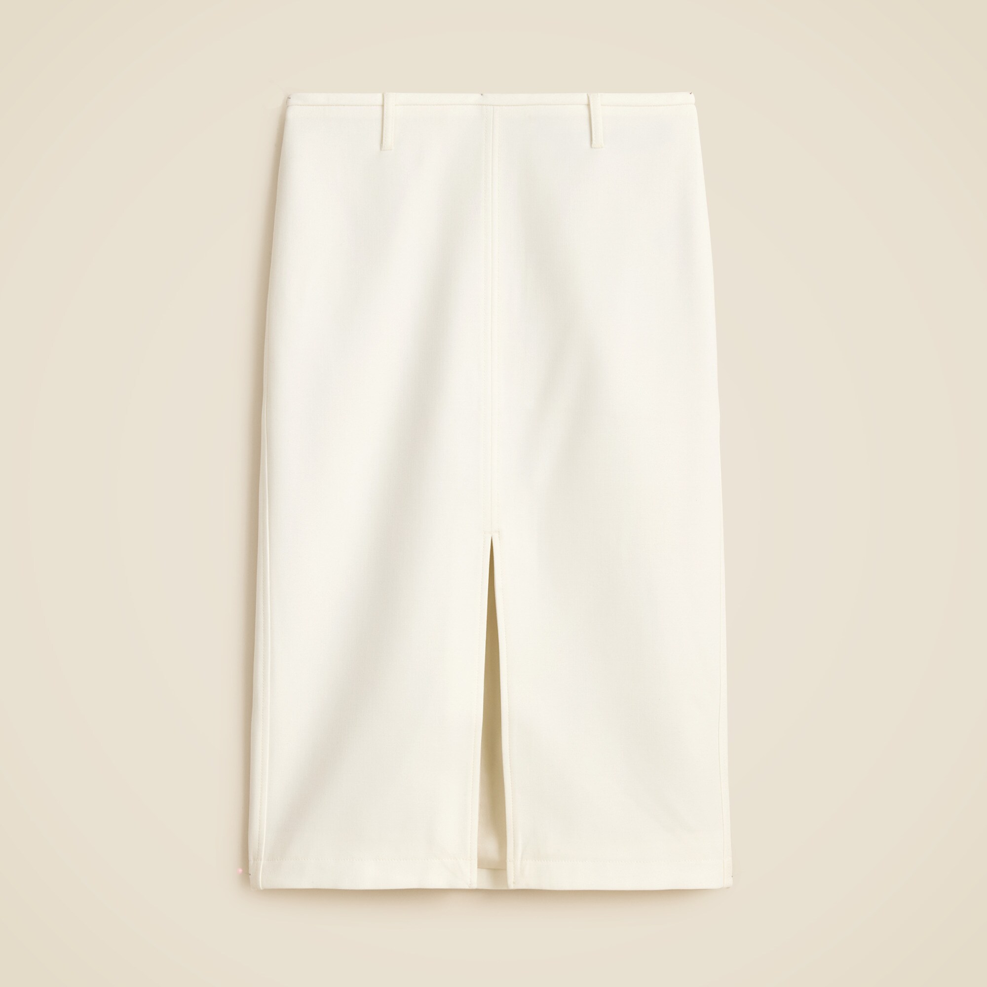 Pencil midi skirt in four-season stretch