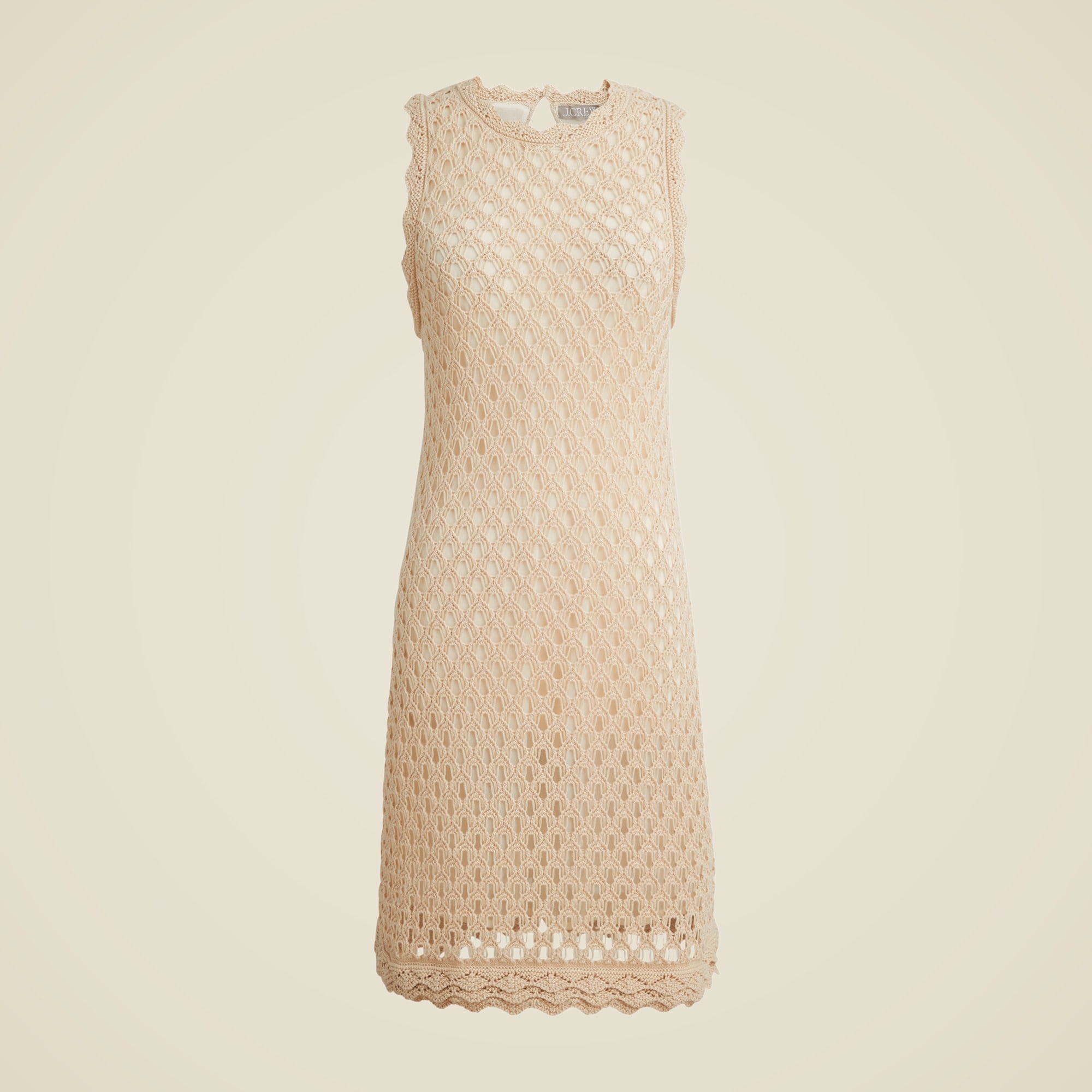 Pointelle Sleeveless Sweater-dress For Women | J.Crew