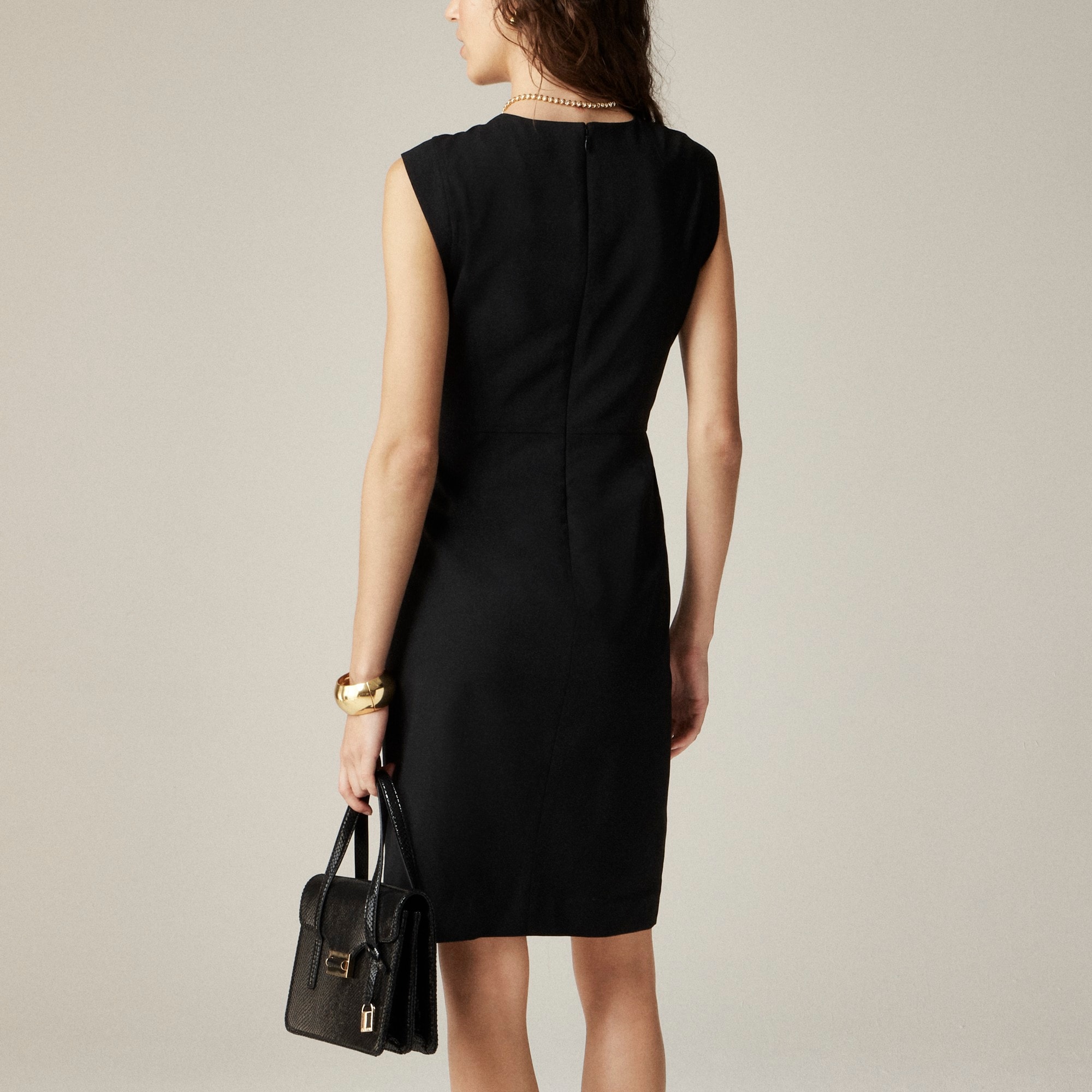 New Resume dress in Italian wool blend