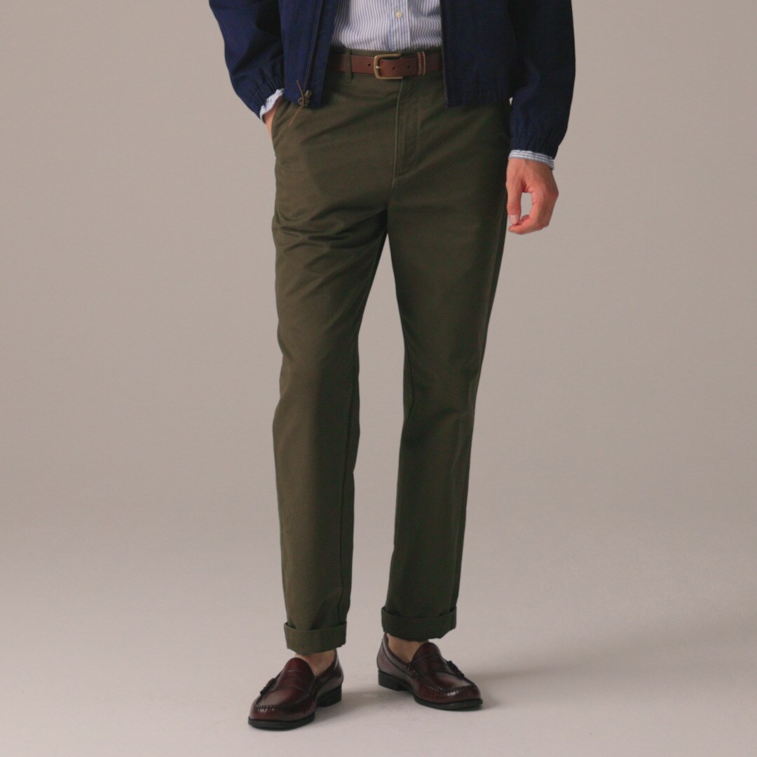 Broken-in Straight chino pant