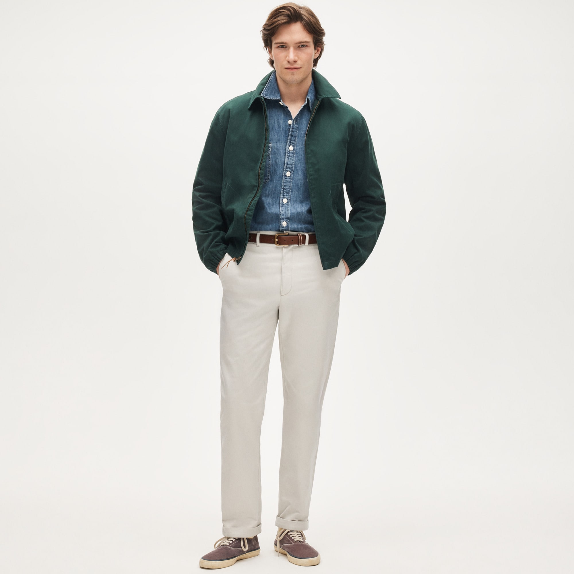 Broken-in Straight Chino Pant For Men | J.Crew
