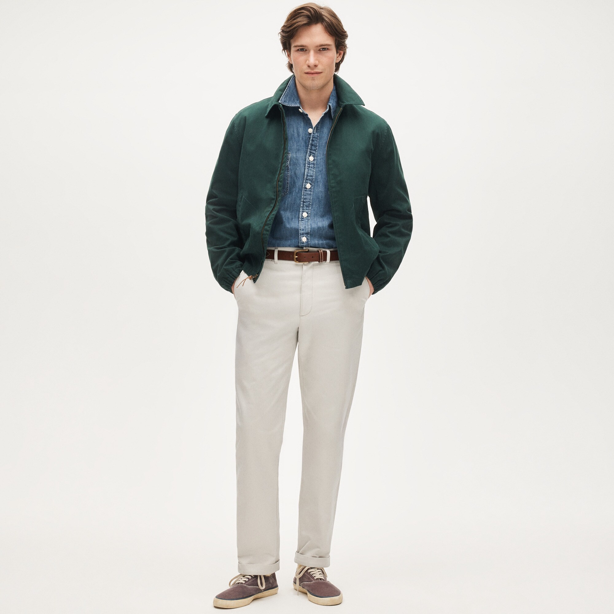 Broken-in Straight chino pant