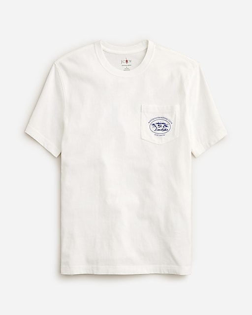 mens Westminster Kennel Club Dog Show X J.Crew vintage-wash cotton graphic T-shirt